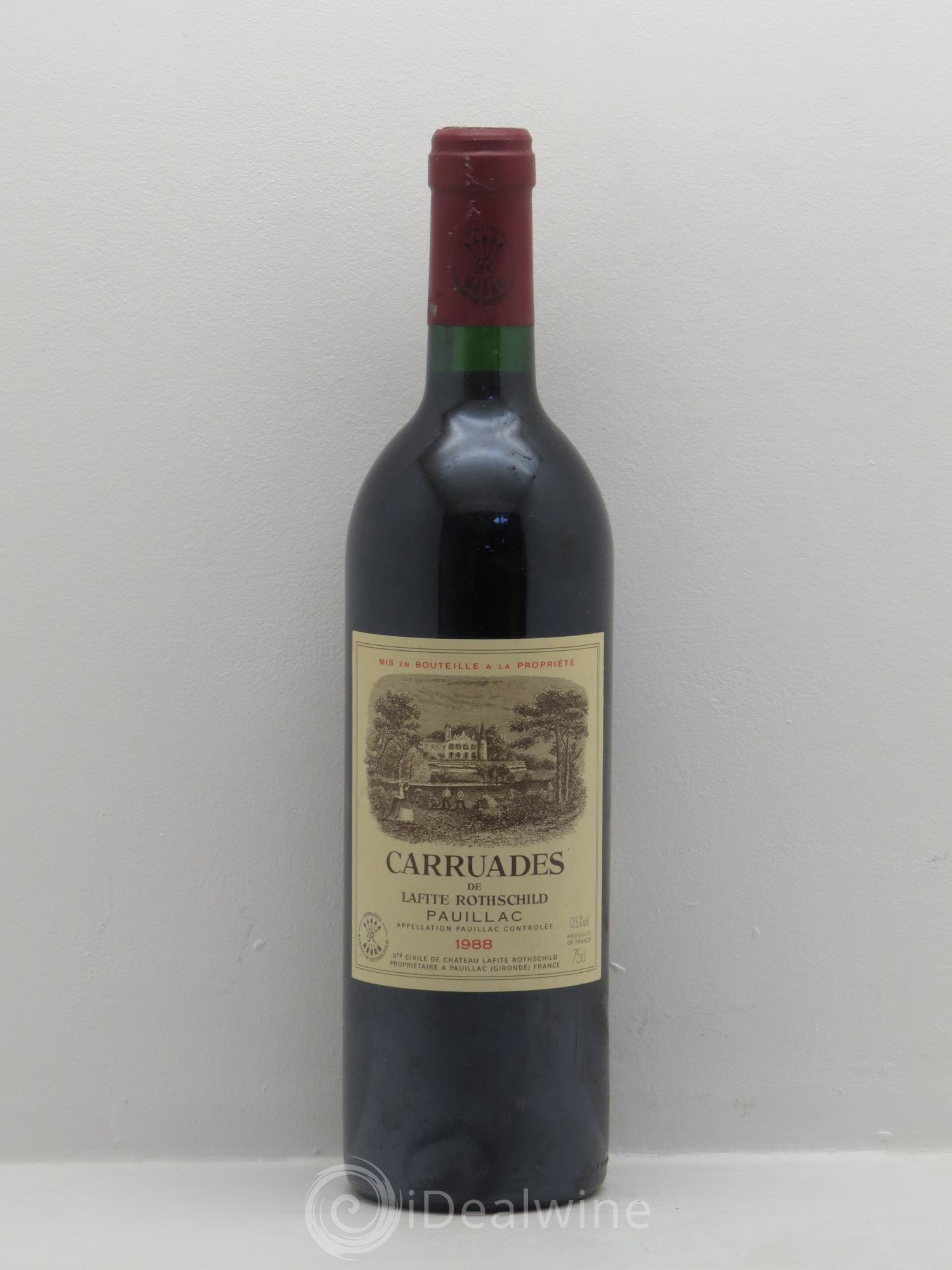 Carruades de Lafite Rothschild Second Vin 1988 - Lot de 1 bouteille - 0