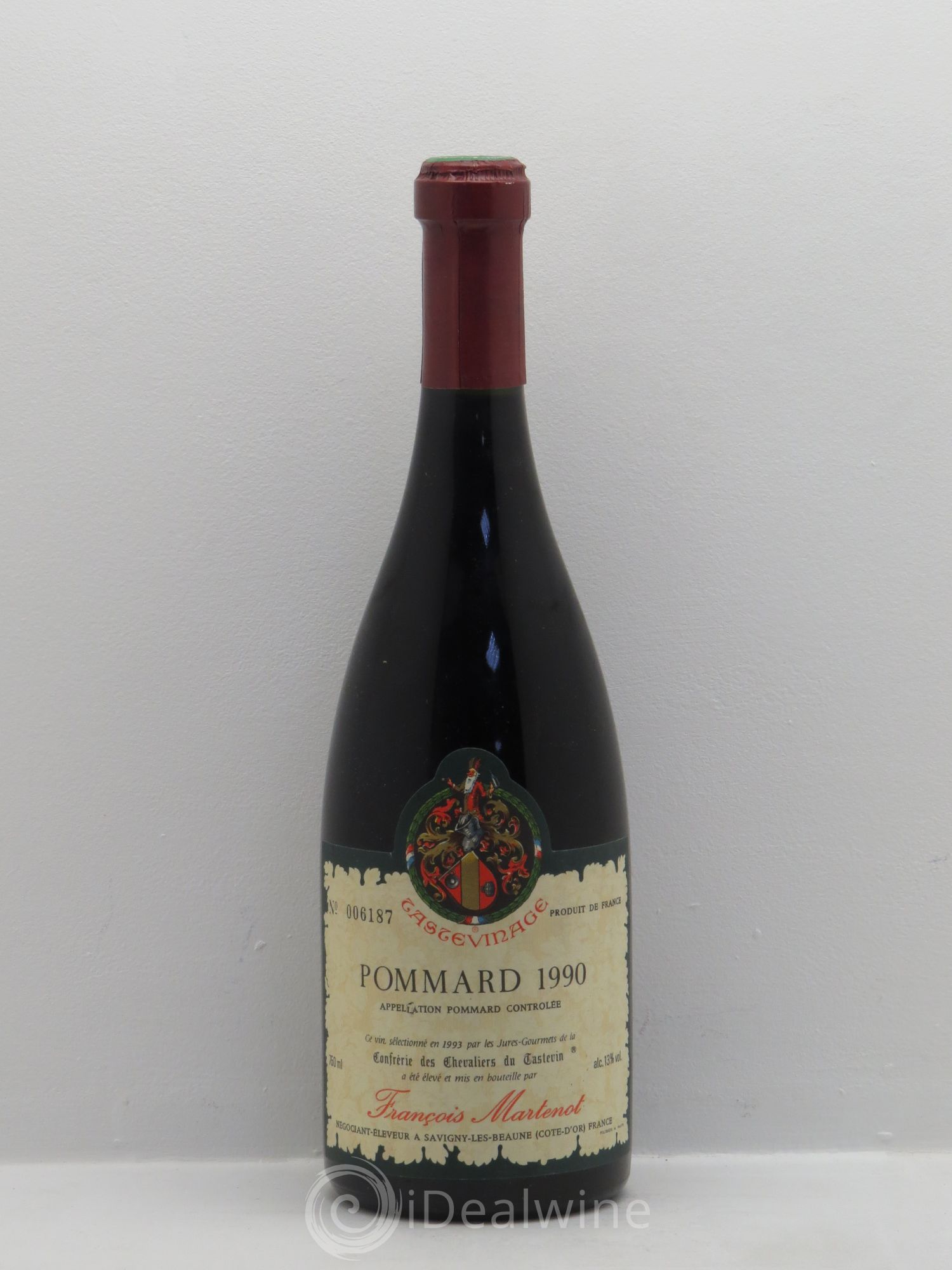 Pommard François Martenot 1990 - Lot de 6 bouteilles - 0