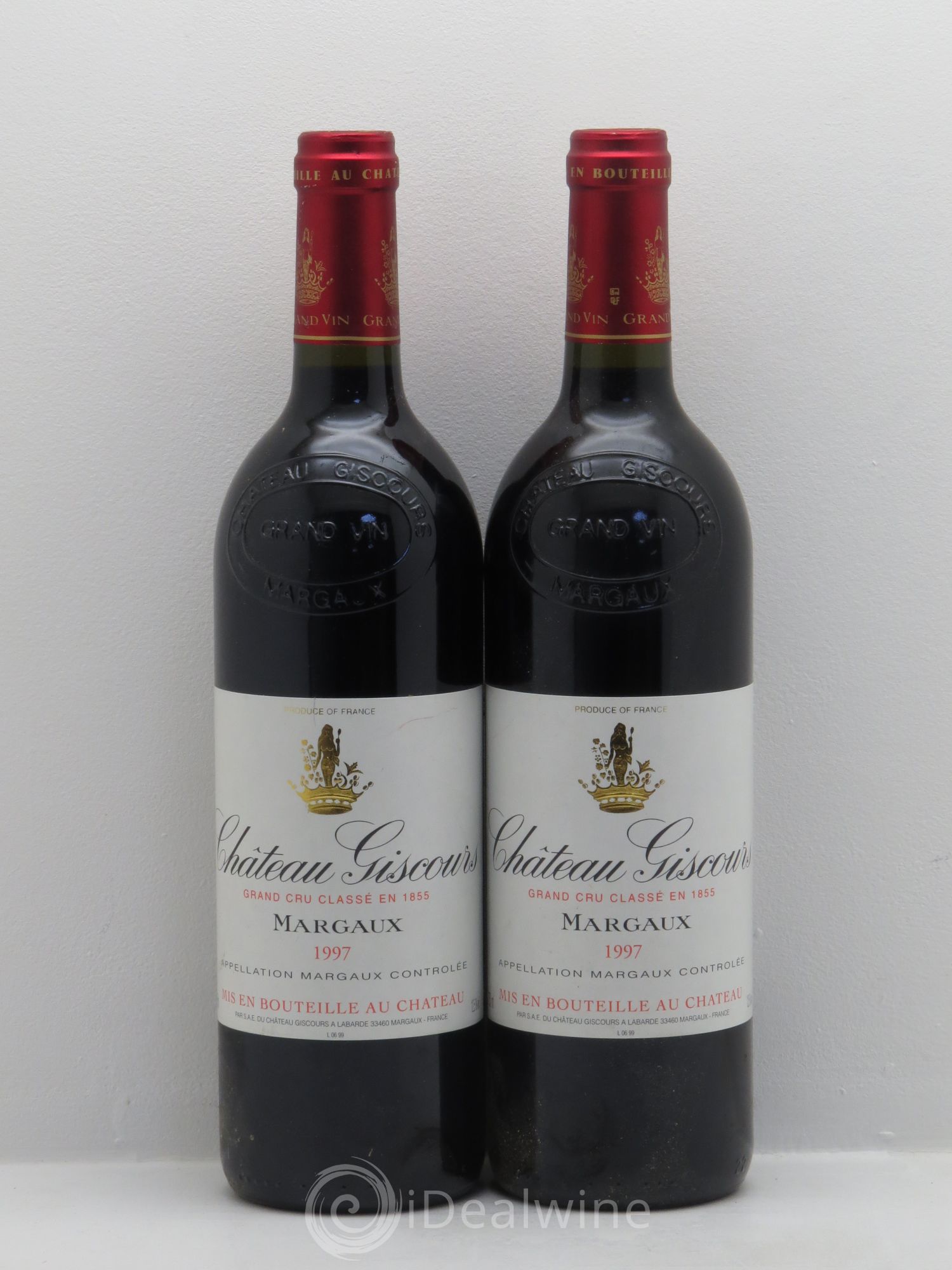Château Giscours 3ème Grand Cru Classé 1997 - Lot de 2 bouteilles - 0