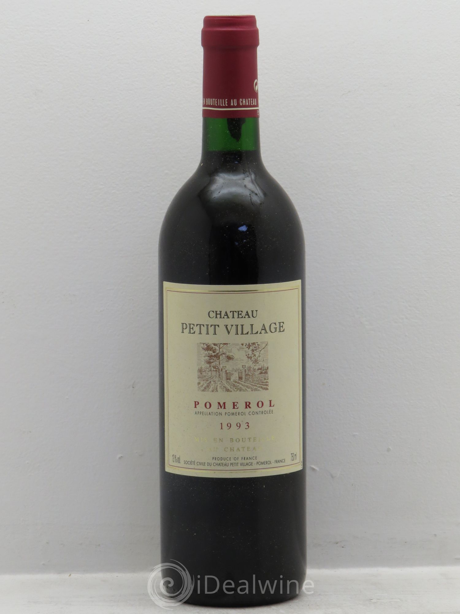 Château Petit Village 1993 - Lot de 12 bouteilles - 0