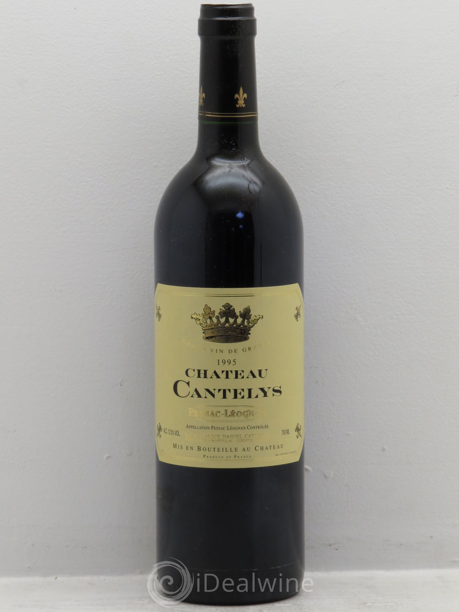 Château Cantelys 1995 - Lot de 1 bouteille - 0