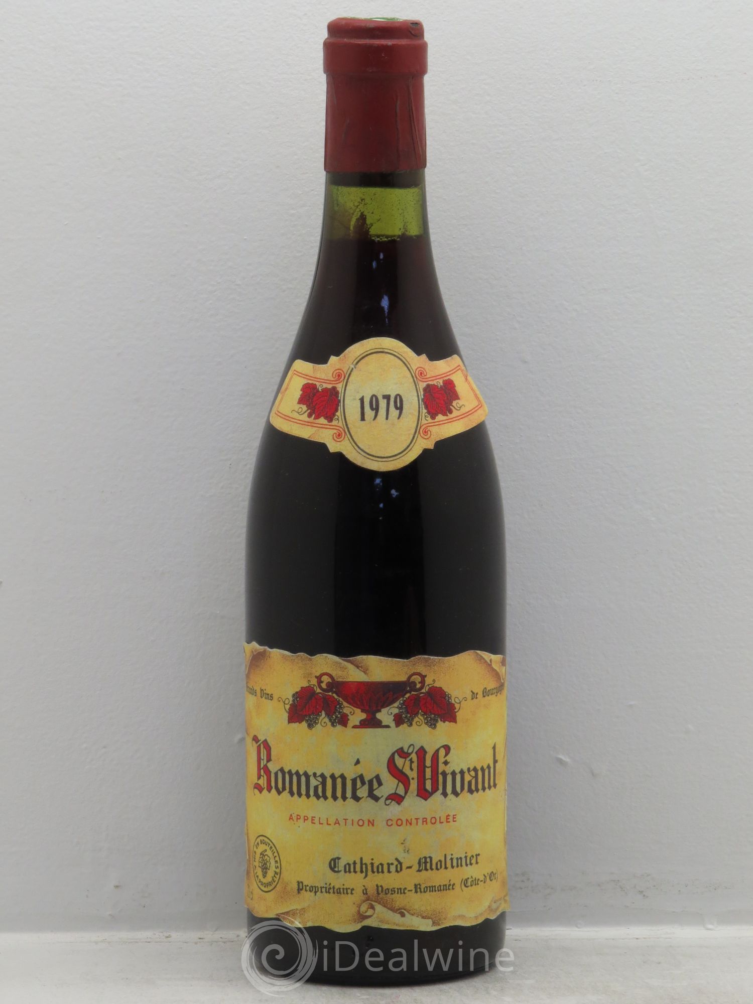 Romanée-Saint-Vivant Grand Cru Cathiard-Molinier (sans prix de réserve) 1979 - Posten von 1 Flasche - 0