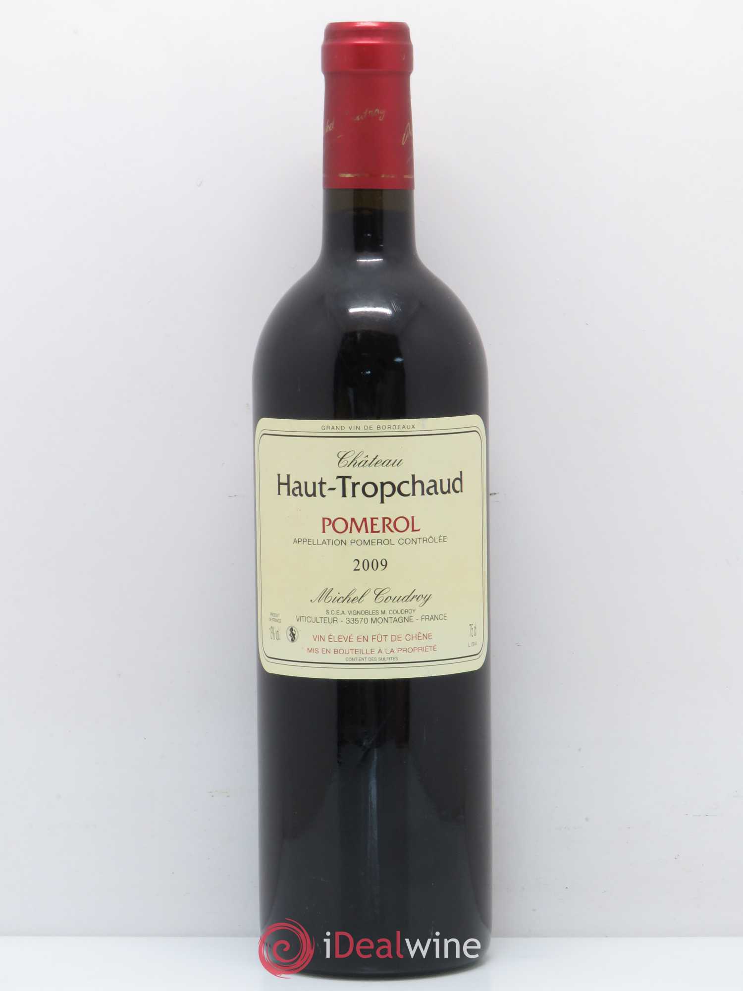 Pomerol Château Haut Tropchaud 2009 - Posten von 1 Flasche - 0