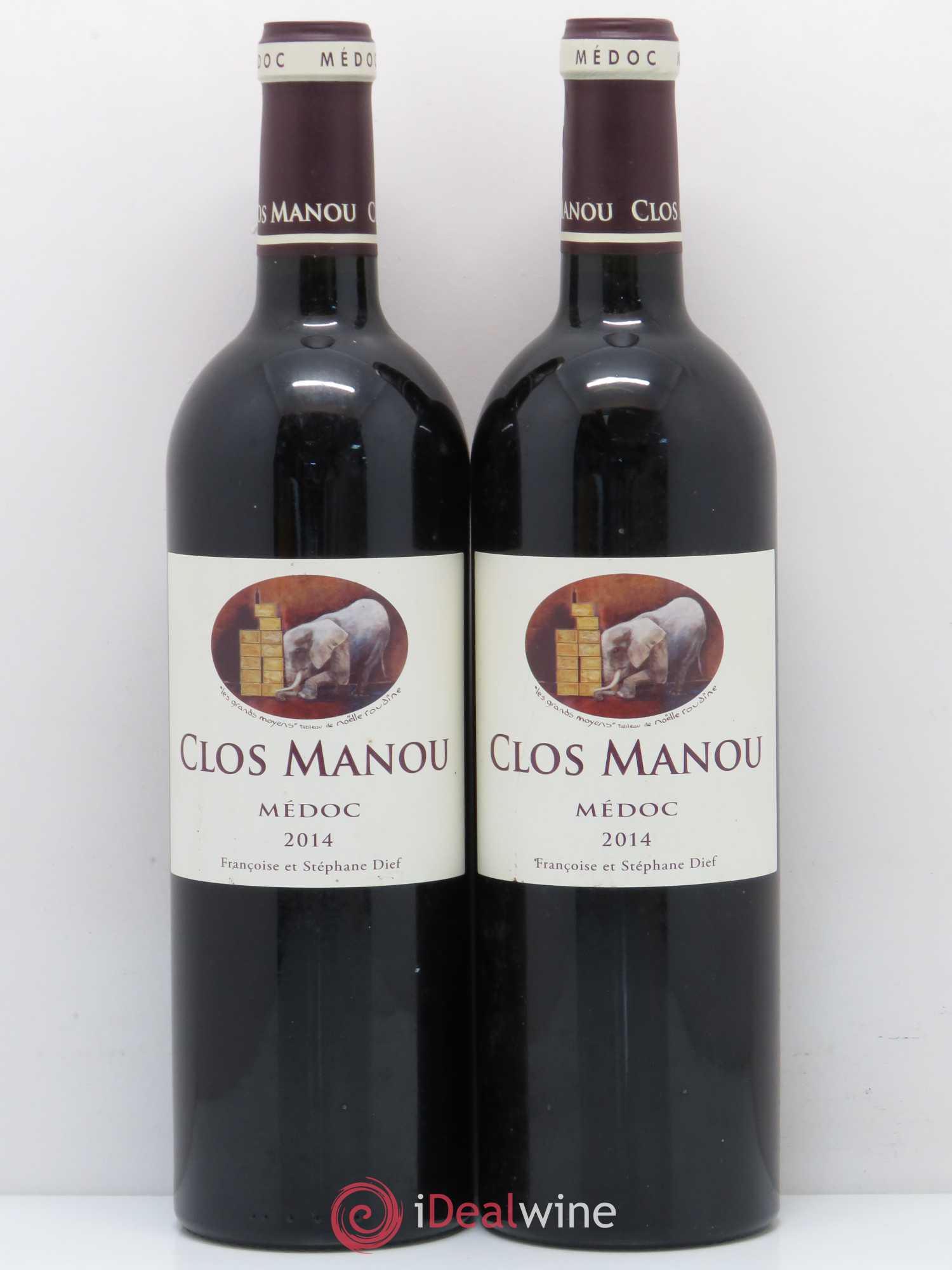 Clos Manou 2014 - Lot de 2 bouteilles - 0