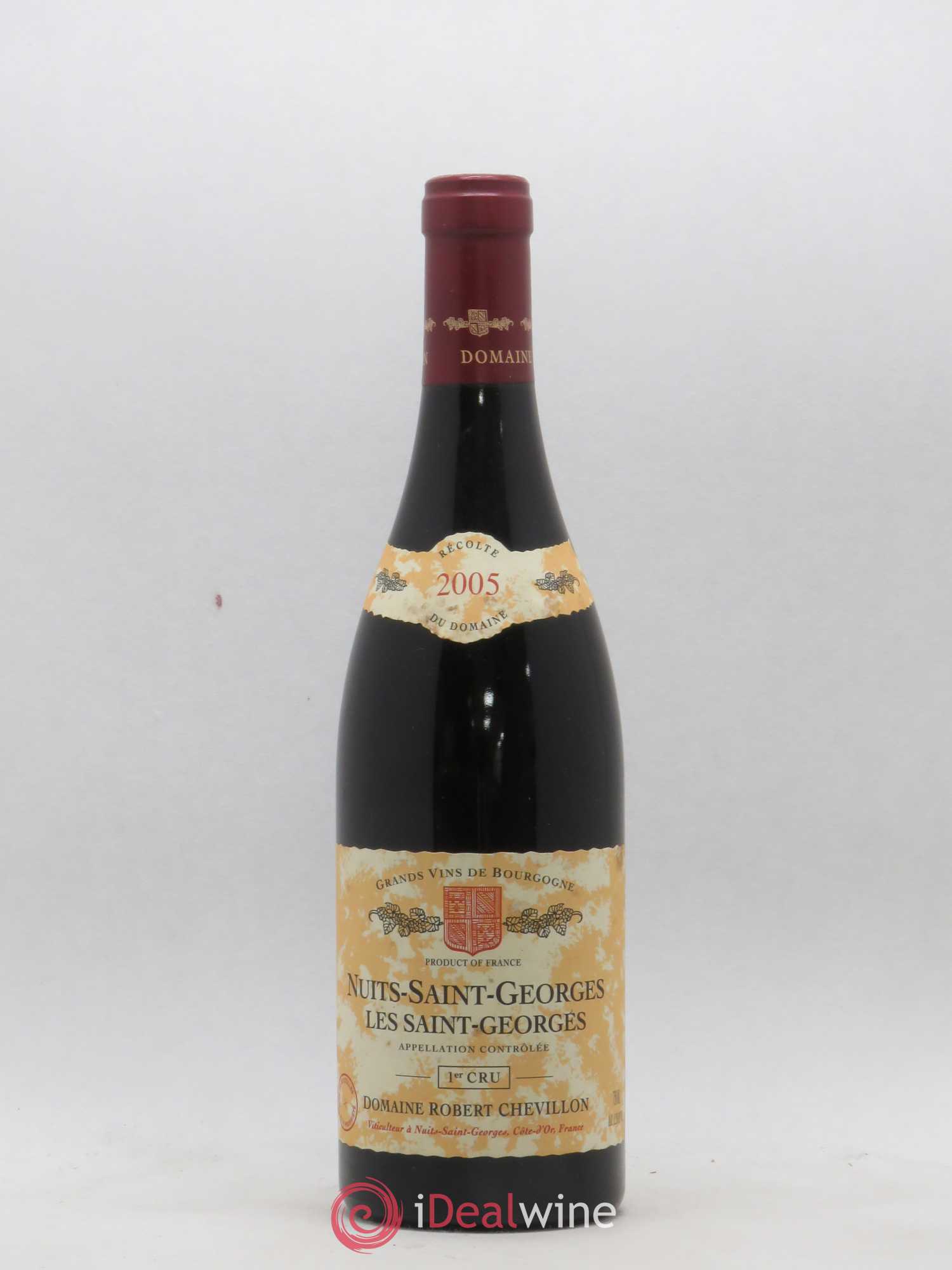 Nuits-Saint-Georges 1er Cru Les Saint Georges Robert Chevillon 2005 - Lot de 1 bouteille - 0