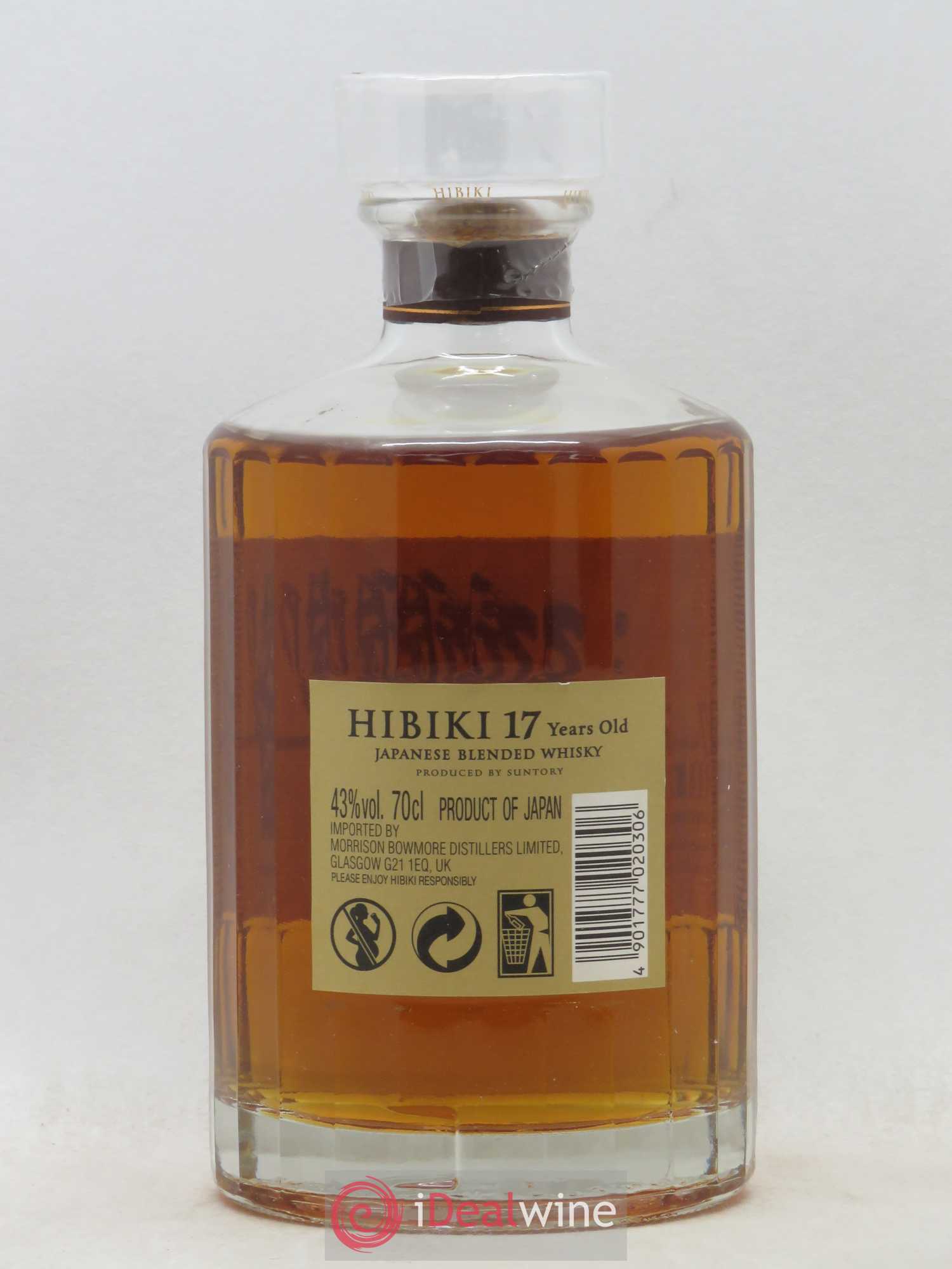 Hibiki 17 years Of. Suntory (sans prix de réserve) - Lot de 1 bouteille - 1