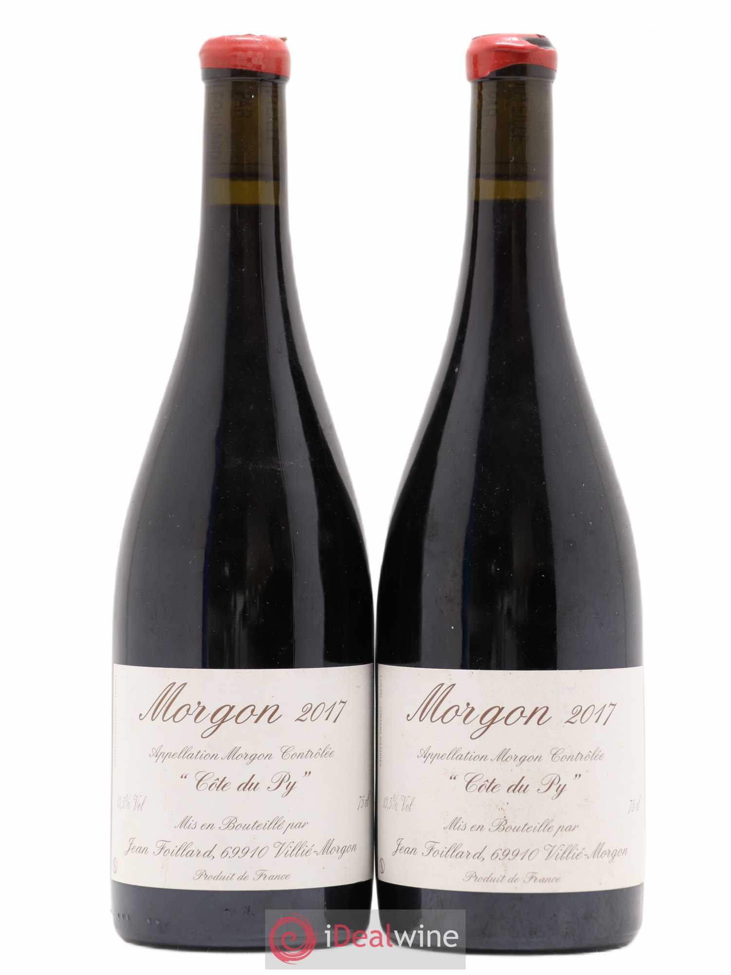 Morgon Côte du Py Jean Foillard 2017 - Lot de 2 bouteilles - 0