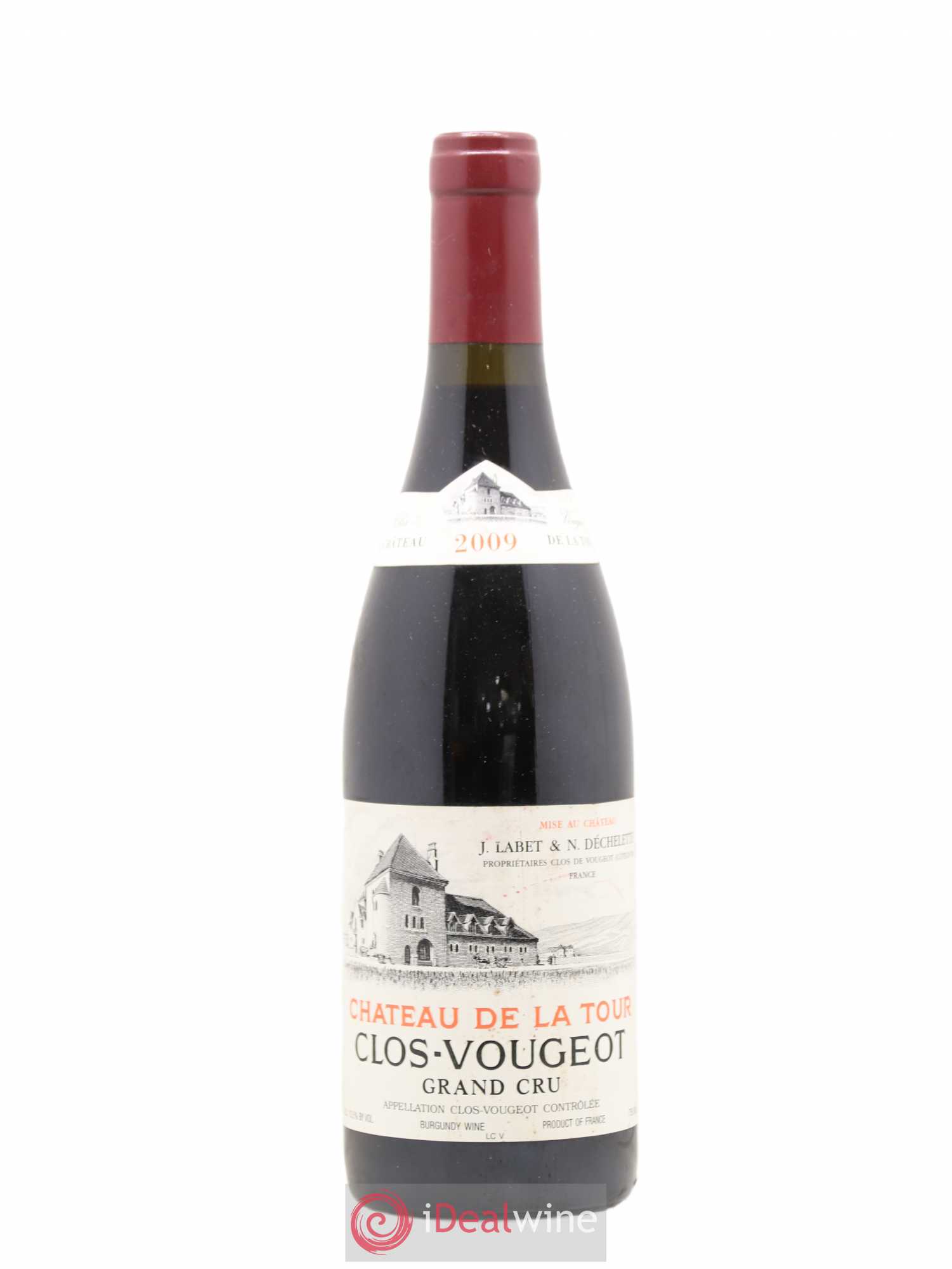 Clos de Vougeot Grand Cru Château de La Tour 2009 - Lot de 1 bouteille - 0