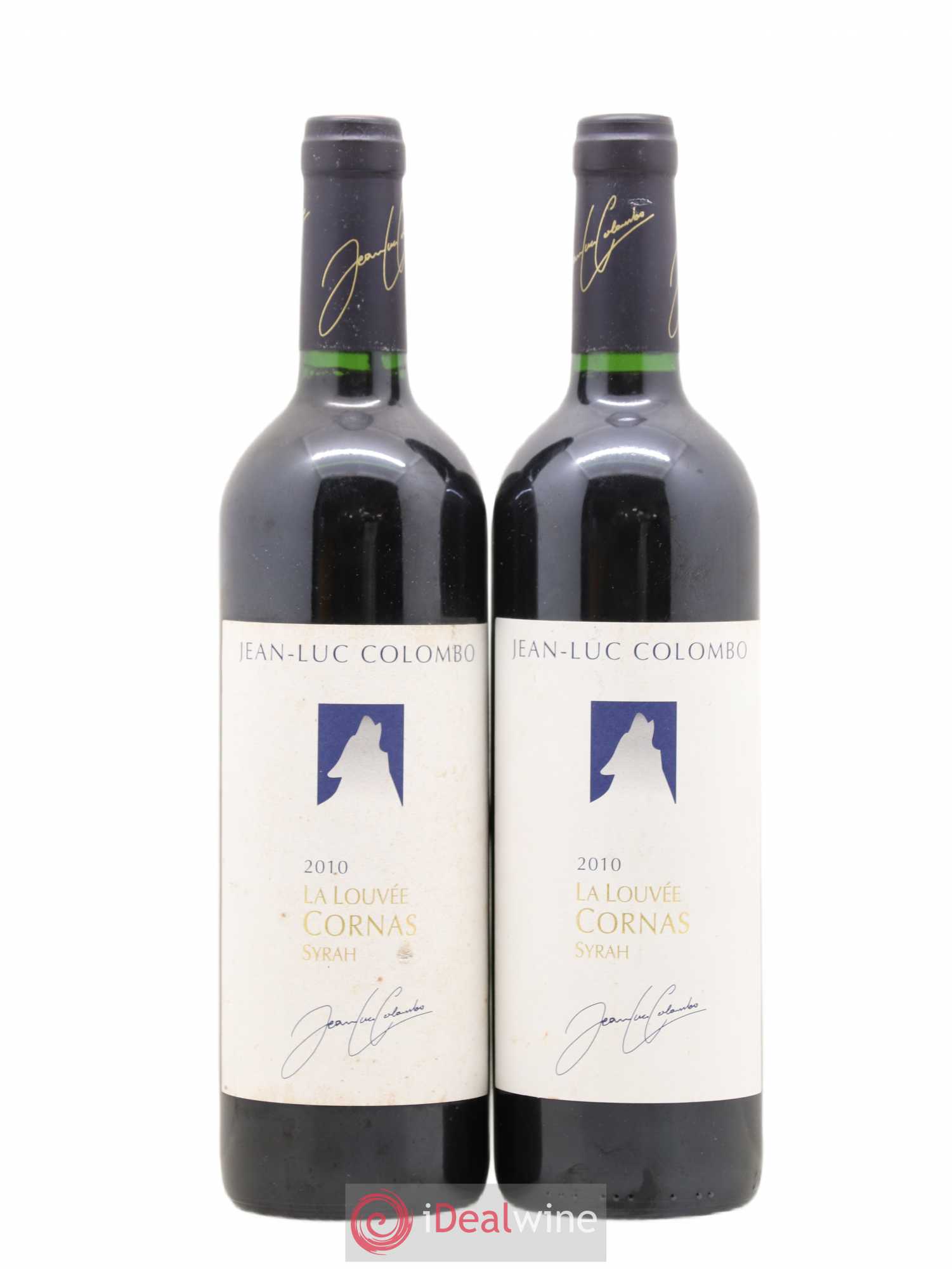 Cornas La Louvée Jean-Luc Colombo 2010 - Lot de 2 bouteilles - 0