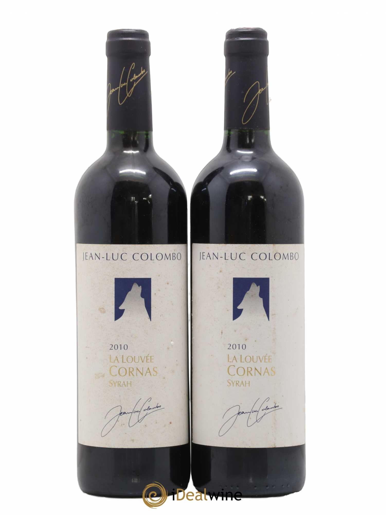 Cornas La Louvée Jean-Luc Colombo 2010 - Lot de 2 bouteilles - 0
