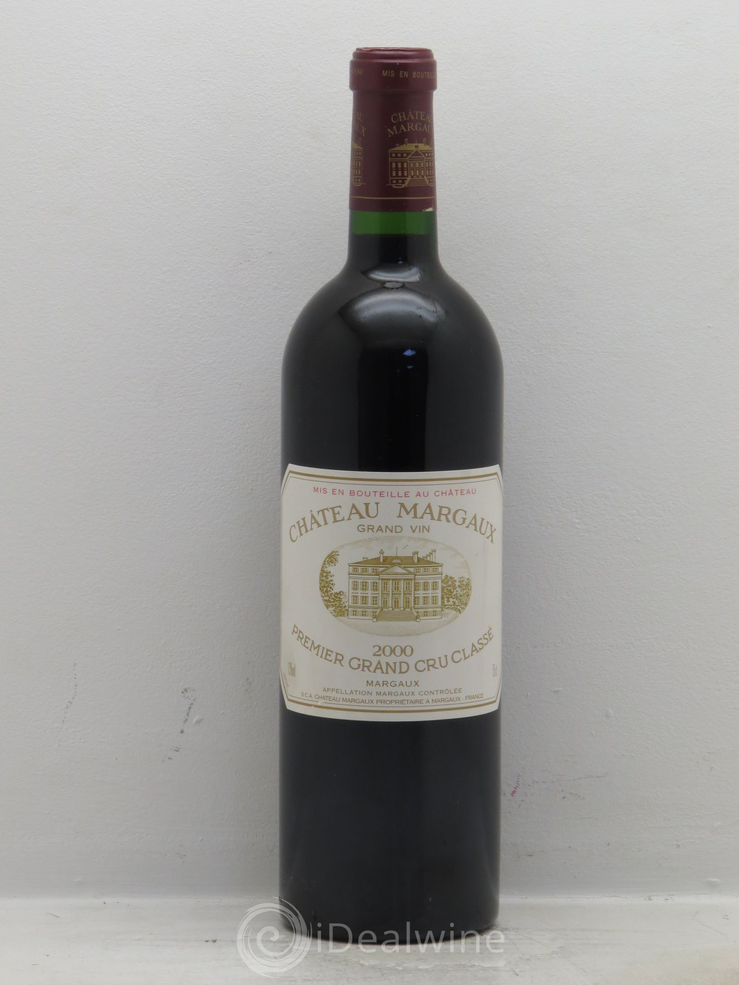 Château Margaux 1er Grand Cru Classé 2000 - Lot de 1 bouteille - 0