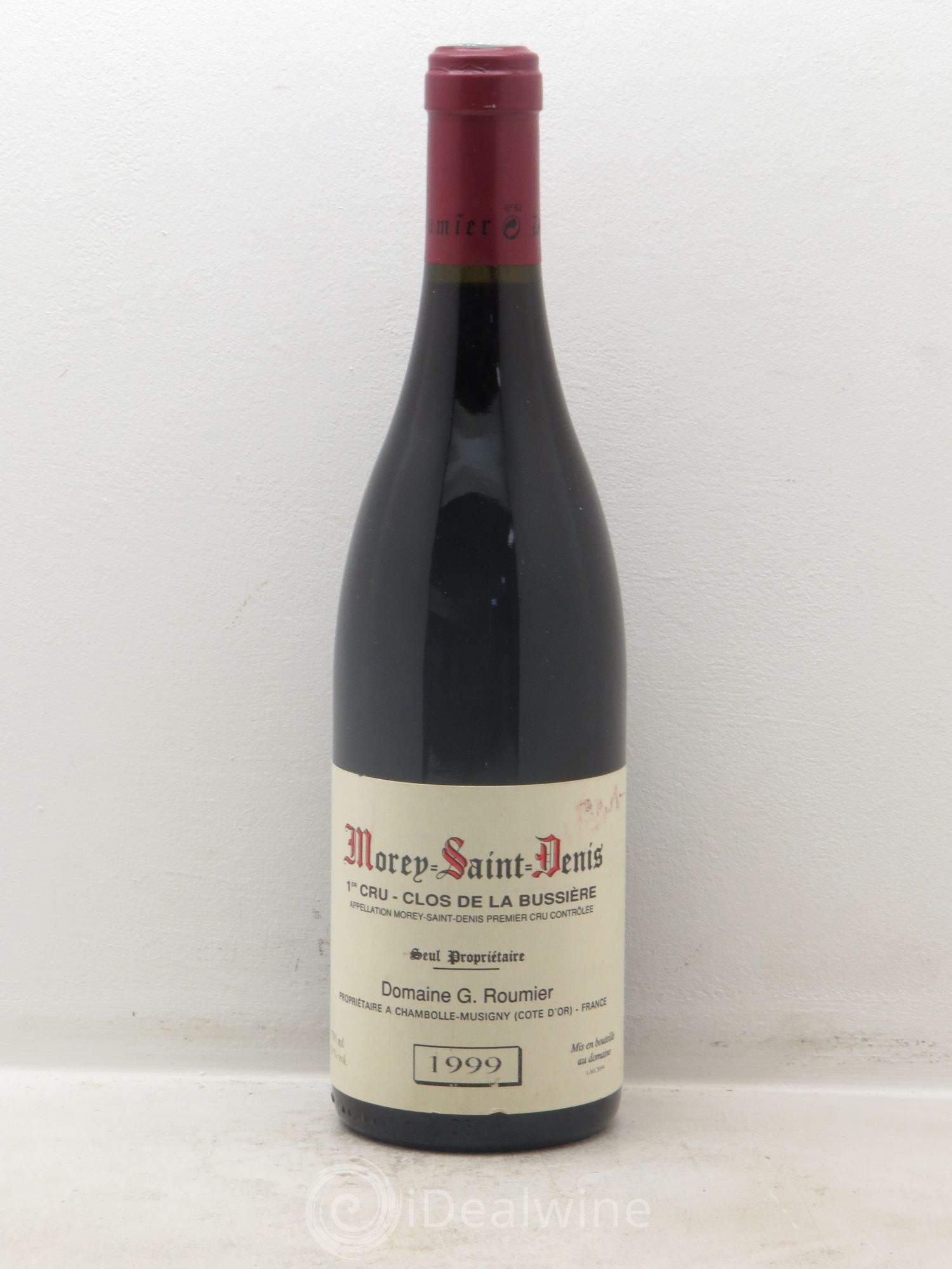 Morey-Saint-Denis 1er Cru Clos de la Bussière Georges Roumier (Domaine) 1999 - Lot de 1 bouteille - 0