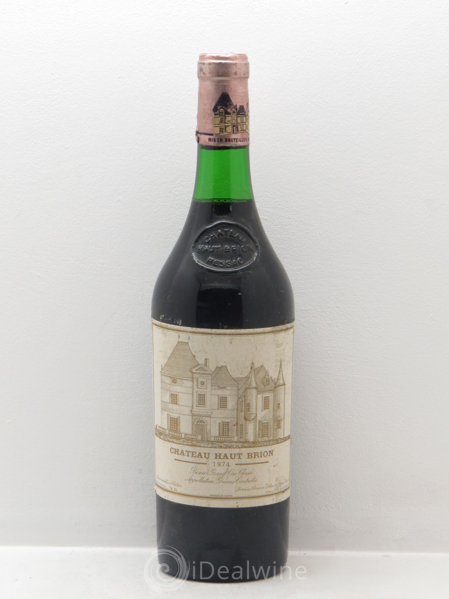 Château Haut Brion 1er Grand Cru Classé 1974 - Lot de 1 bouteille - 0