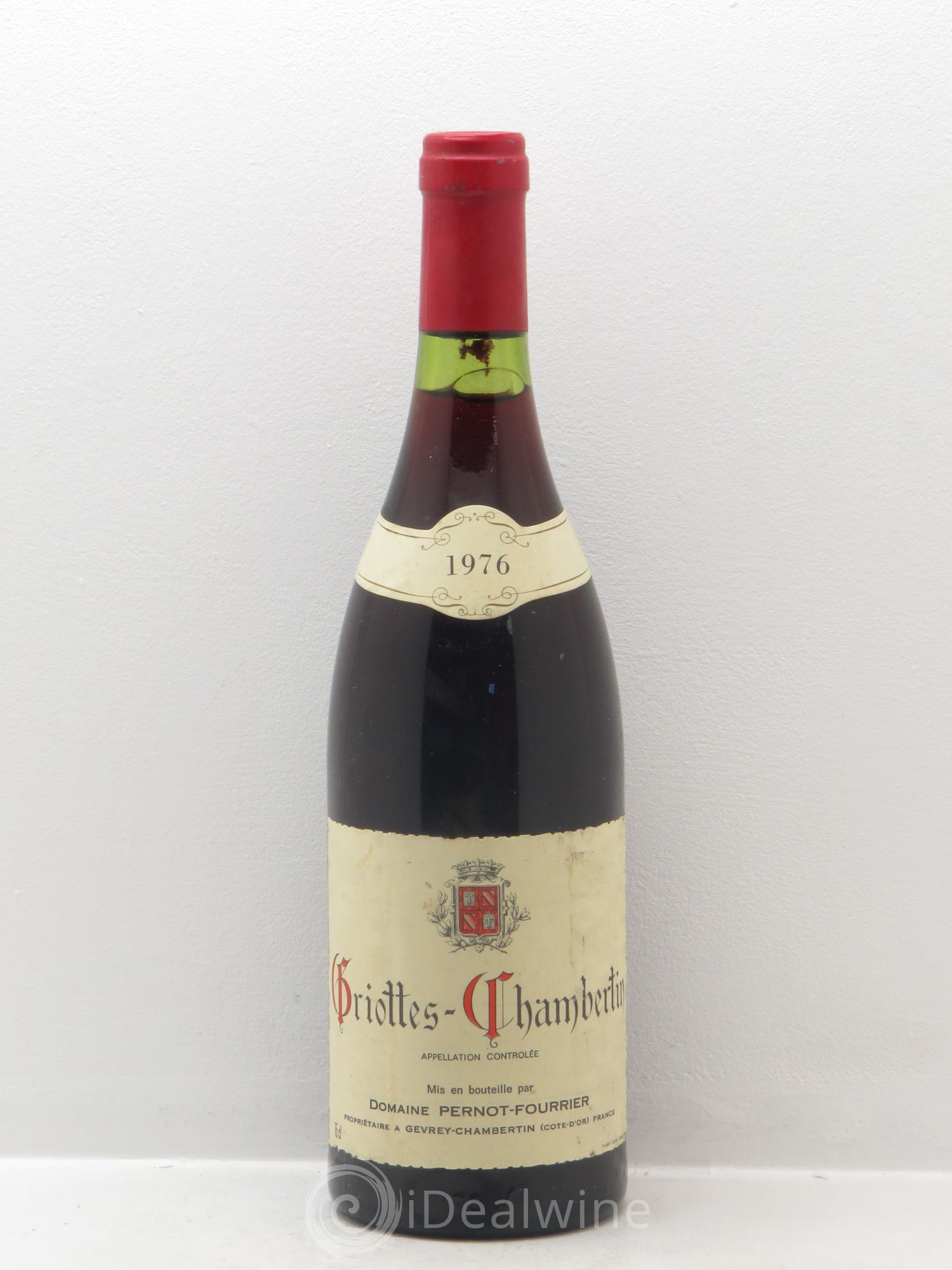 Griotte-Chambertin Grand Cru Pernot Fourrier 1976 - Lot de 1 bouteille - 0