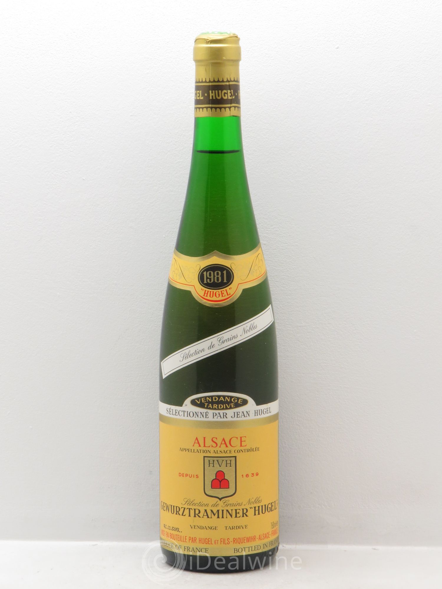 Gewurztraminer Sélection de Grains Nobles Hugel (Domaine) 1981 - Lotto di 1 bottiglia - 0
