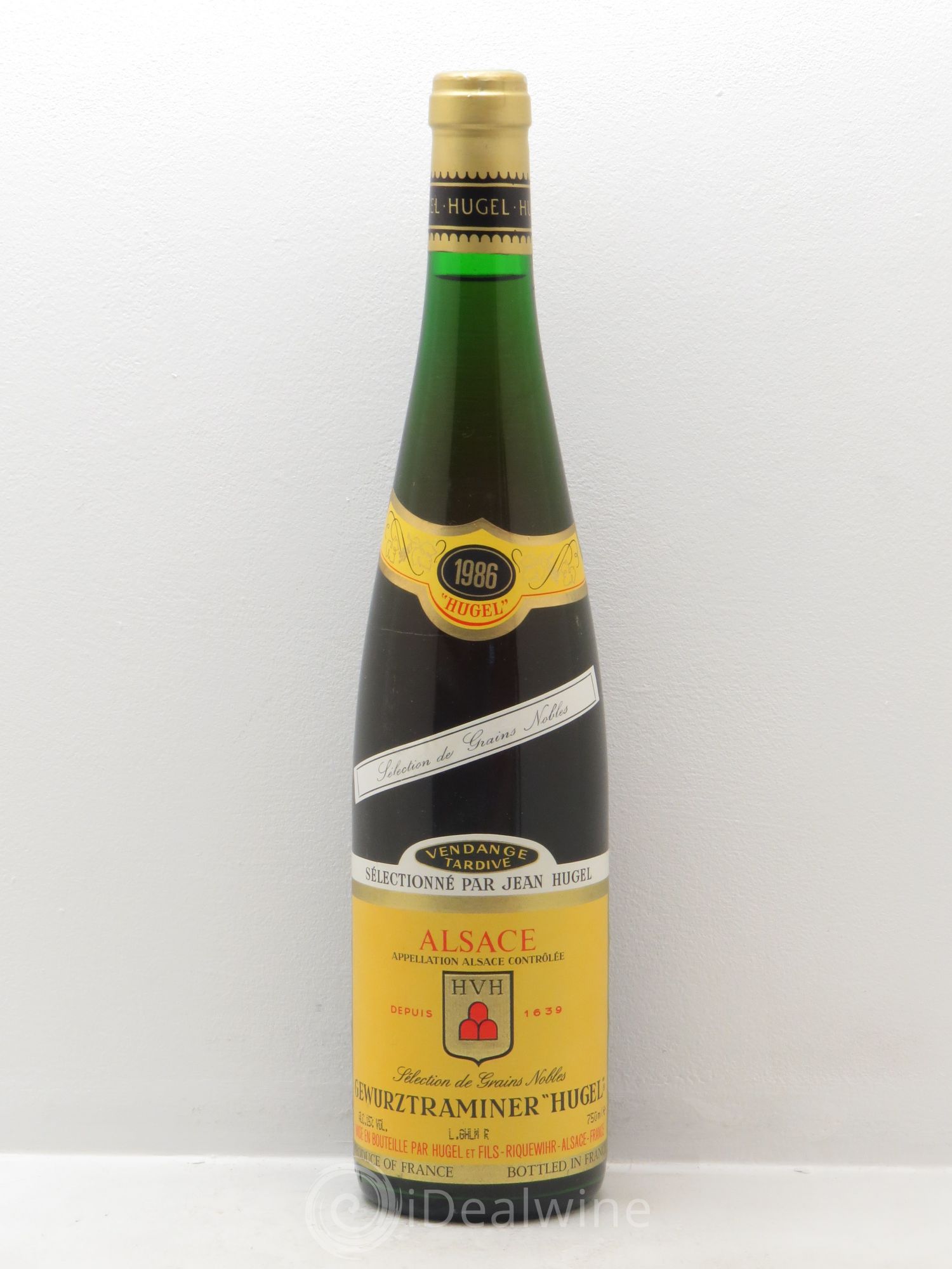 Gewurztraminer Sélection de Grains Nobles Hugel (Domaine) 1986 - Lotto di 1 bottiglia - 0
