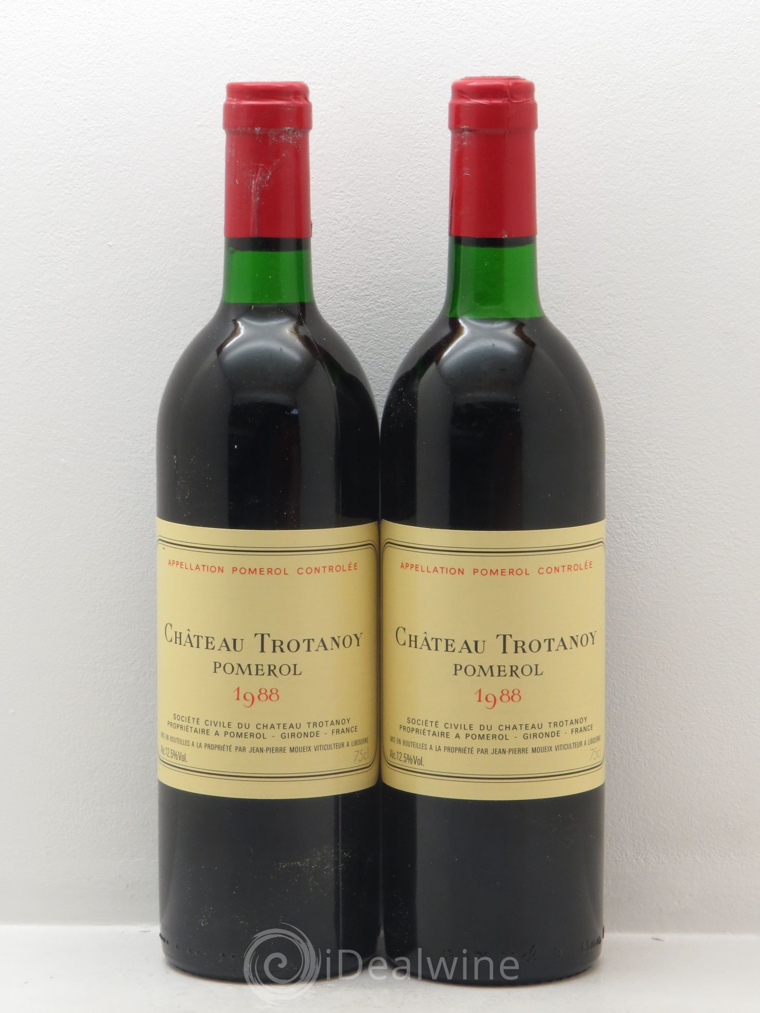 Château Trotanoy 1988 - Lot de 2 bouteilles - 0