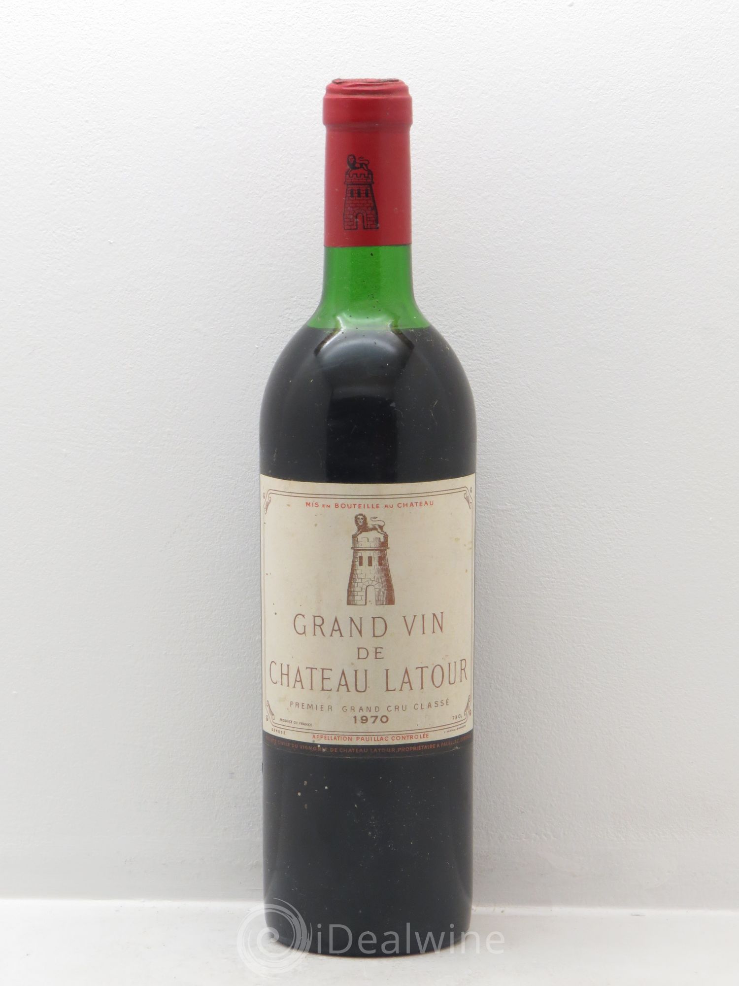 Château Latour 1er Grand Cru Classé 1970 - Lot de 1 bouteille - 0