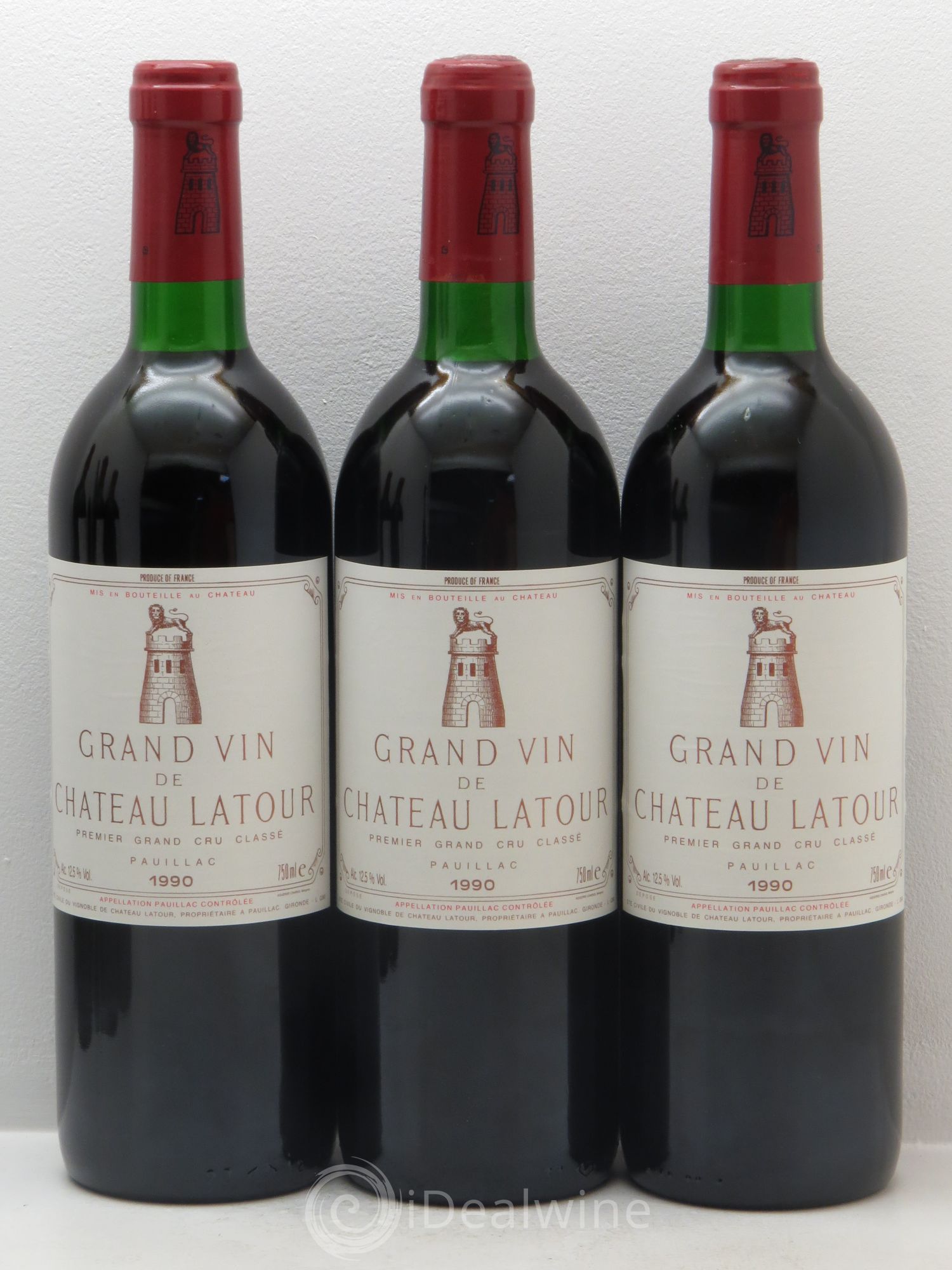 Château Latour 1er Grand Cru Classé 1990 - Lot de 12 bouteilles - 3
