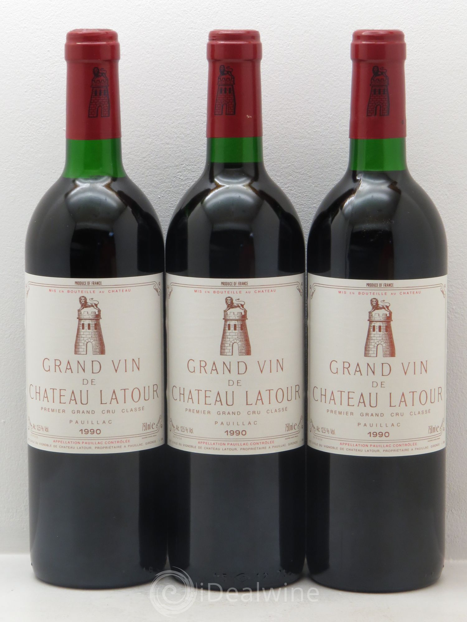 Château Latour 1er Grand Cru Classé 1990 - Lot de 12 bouteilles - 4