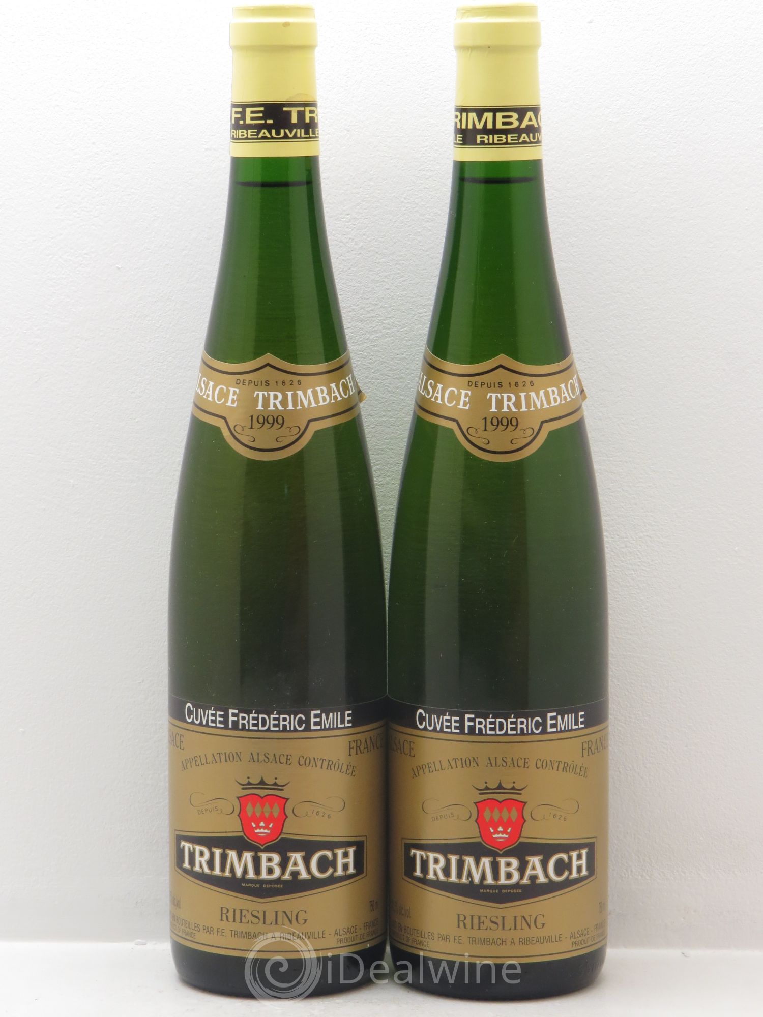 Alsace Riesling Cuvée Frédéric Emile Trimbach (Domaine) 1999 - Lot de 2 bouteilles - 0