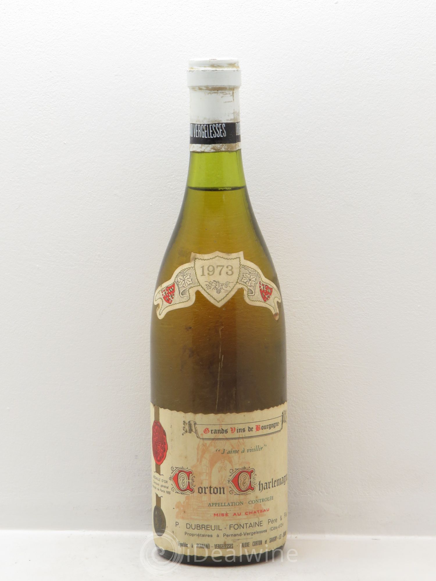 Corton-Charlemagne Grand Cru 1973 - Posten von 1 Flasche - 0