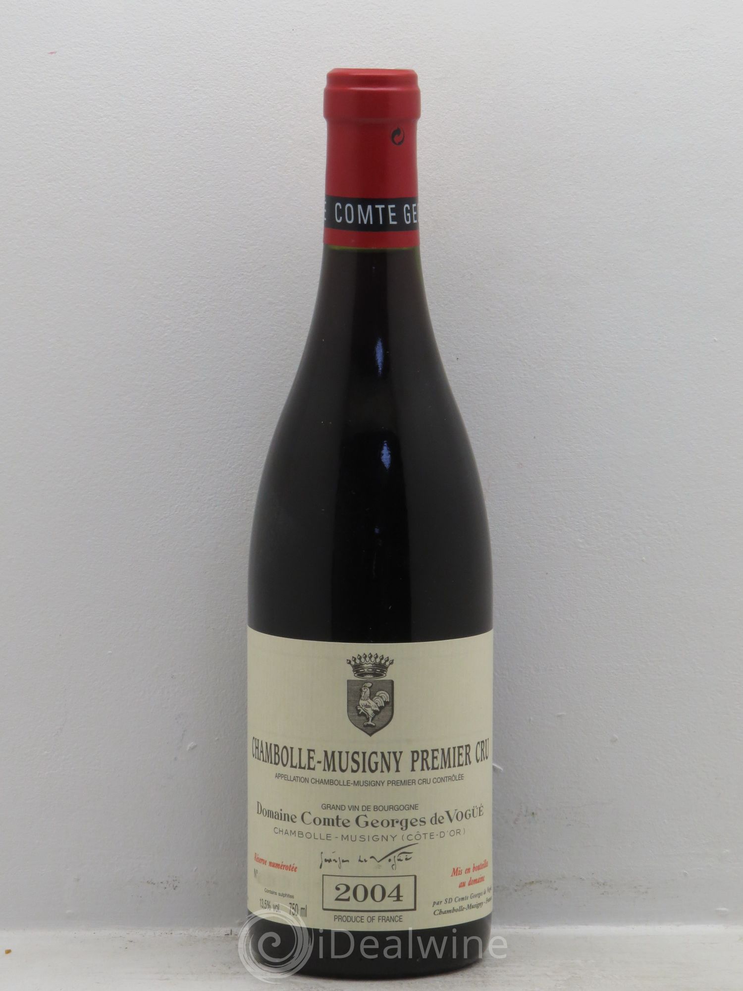 Chambolle-Musigny 1er Cru Comte Georges de Vogüé 2004 - Lot de 1 bouteille - 0