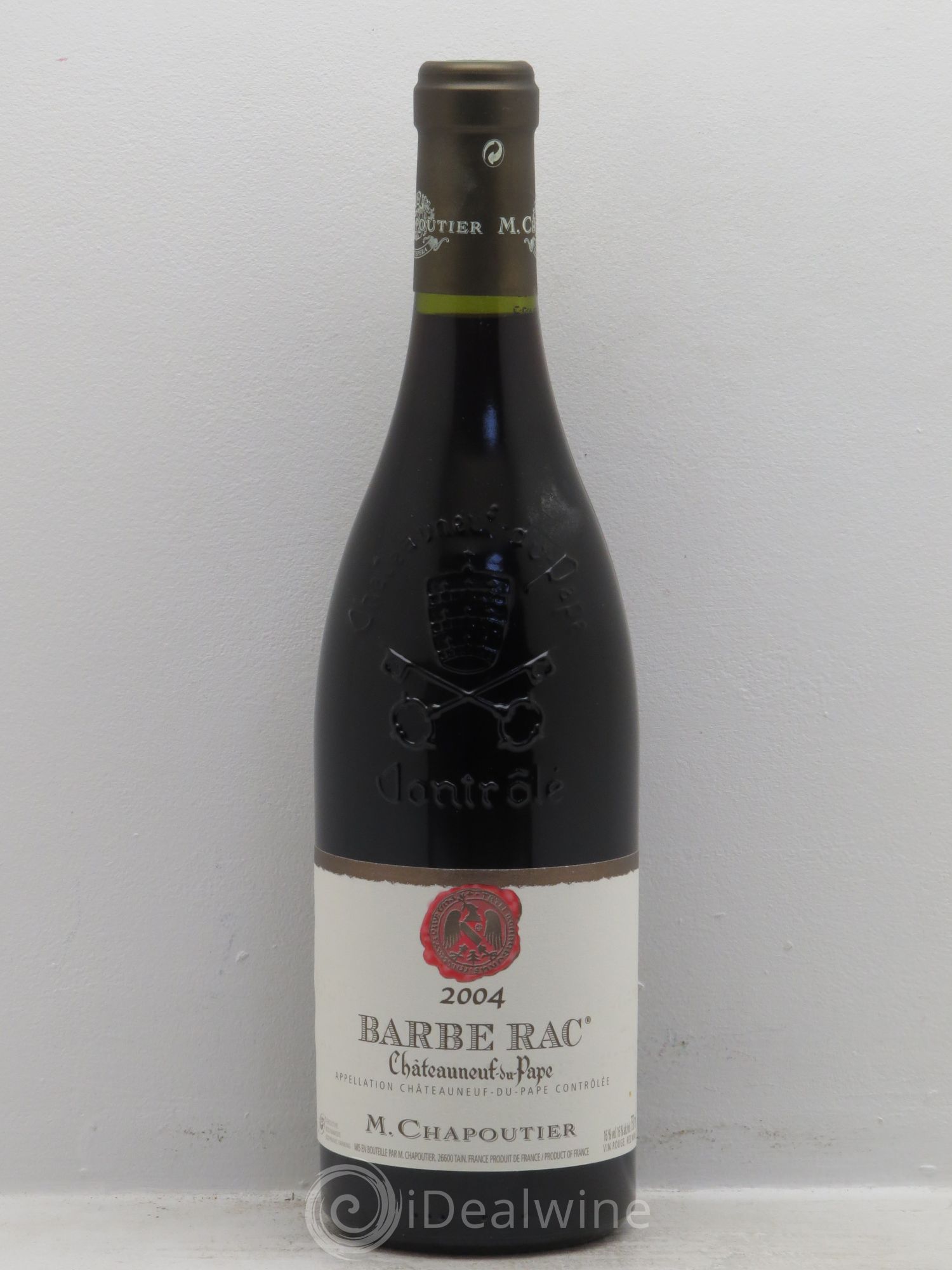 Châteauneuf-du-Pape Barbe Rac Chapoutier 2004 - Lot de 1 bouteille - 0