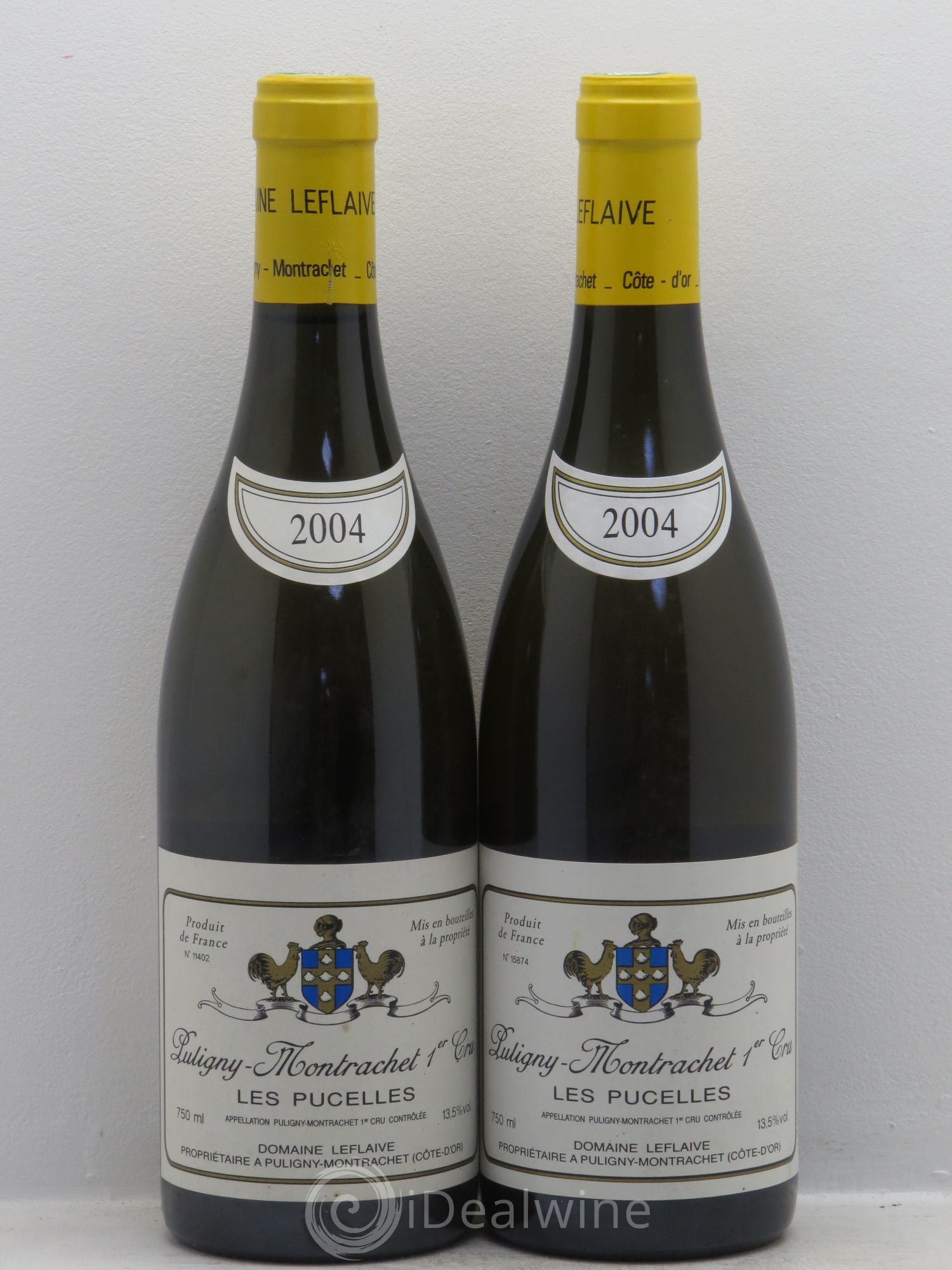 Puligny-Montrachet 1er Cru Les Pucelles Leflaive (Domaine) 2004 - Lot de 2 bouteilles - 0