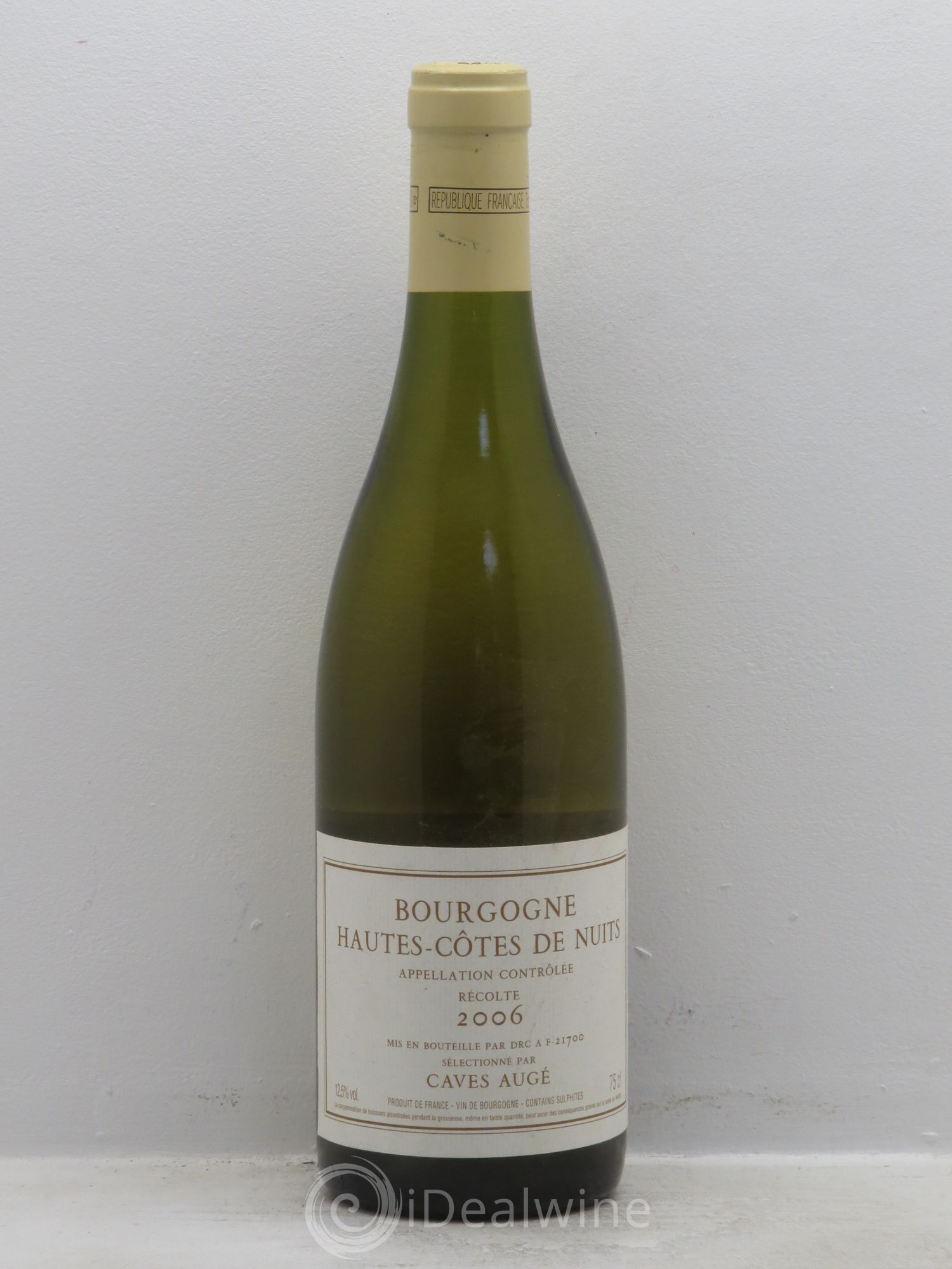 Bourgogne Mise en bouteilles domaine de la Romanée Conti, sélection Caves Augé 2006 - Posten von 1 Flasche - 0