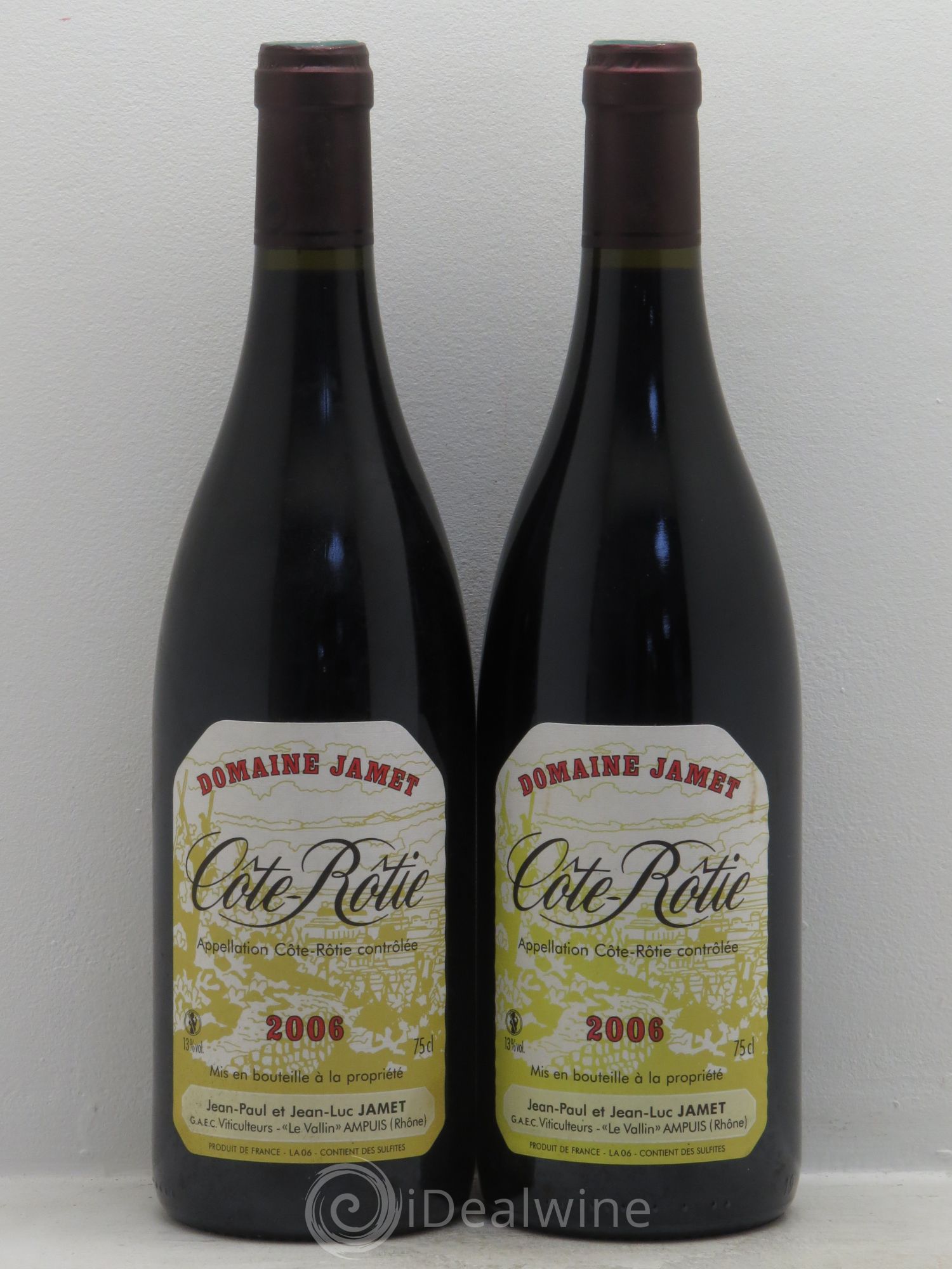 Côte-Rôtie Jamet (Domaine) 2006 - Lot de 2 bouteilles - 0