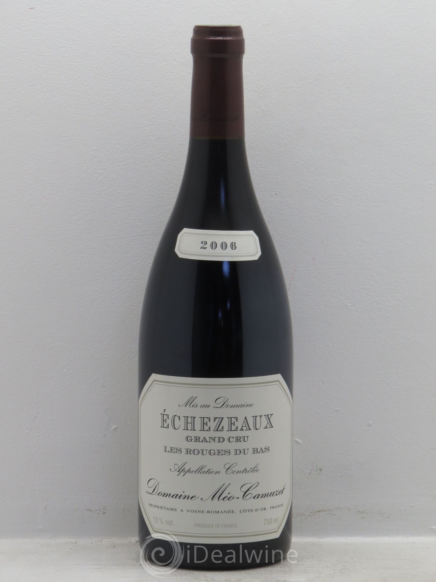 Echezeaux Grand Cru Les Rouges du Bas Méo-Camuzet (Domaine) Les rouges du bas 2006 - Lot de 1 bouteille - 0