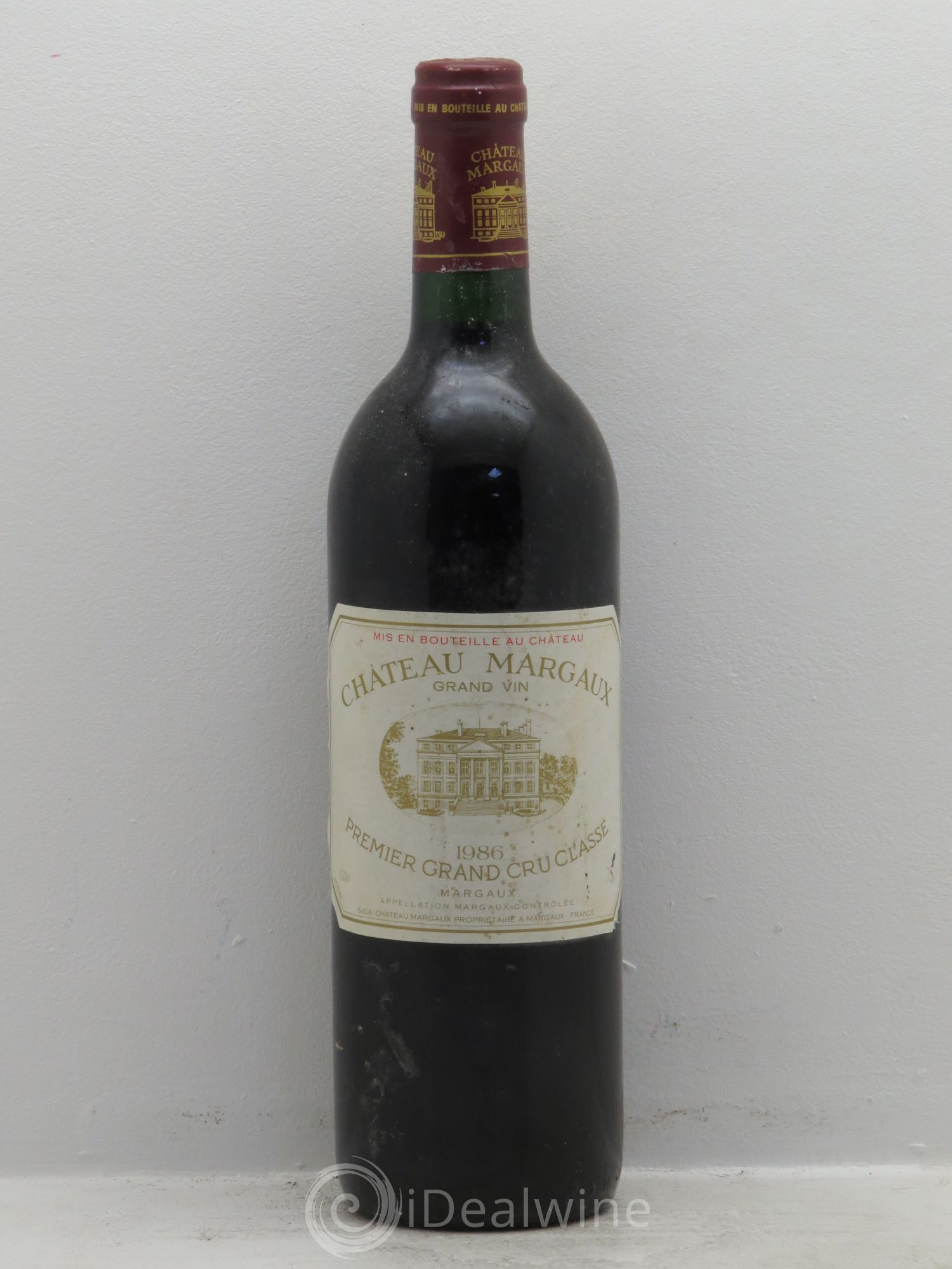 Château Margaux 1er Grand Cru Classé 1986 - Lot de 1 bouteille - 0