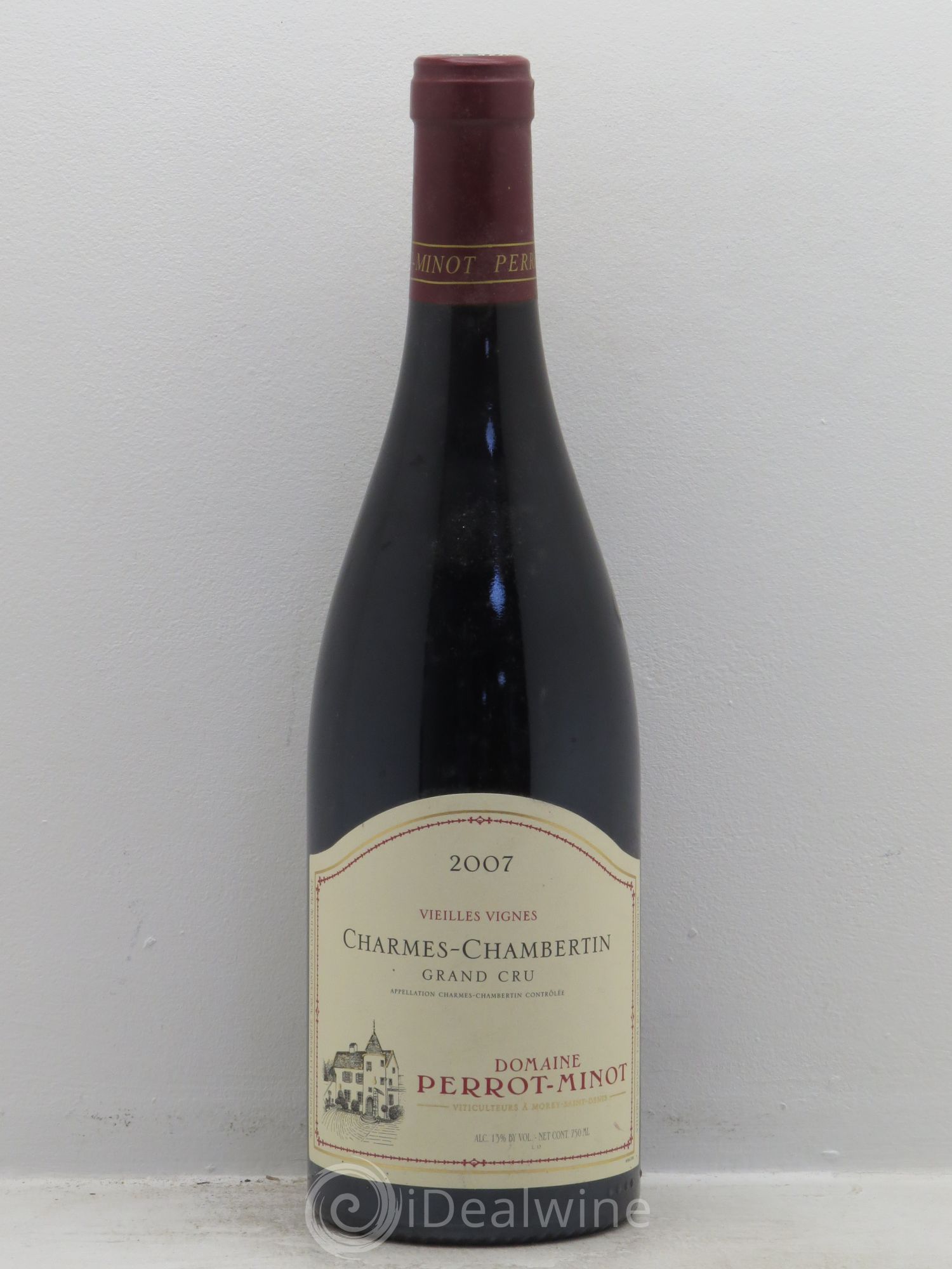 Charmes-Chambertin Grand Cru Vieilles Vignes Perrot-Minot 2007 - Lot de 1 bouteille - 0