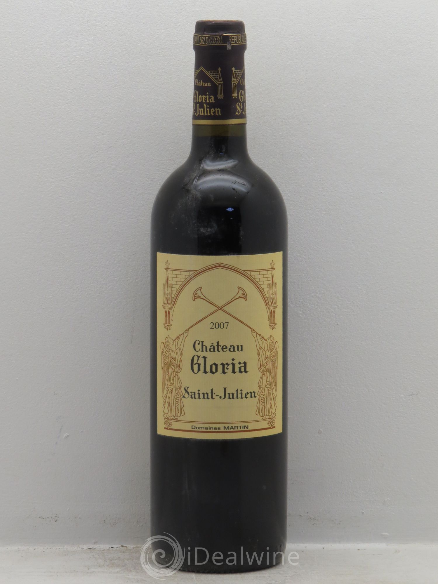 Château Gloria 2007 - Lot de 1 bouteille - 0