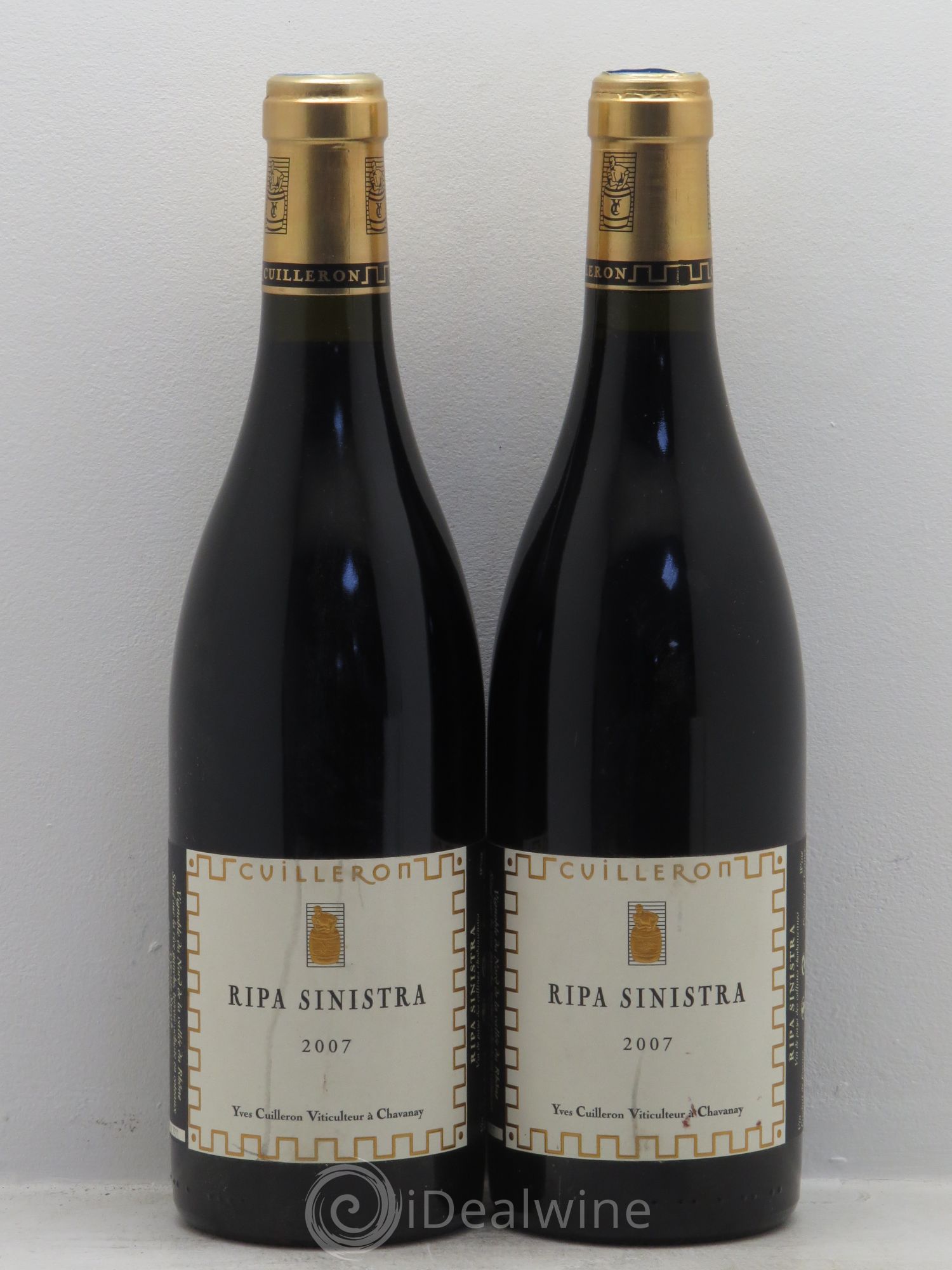Rhône IGP Collines Rhodanniennes Ripa Sinistra Cuilleron 2007 - Lot de 2 bouteilles - 0