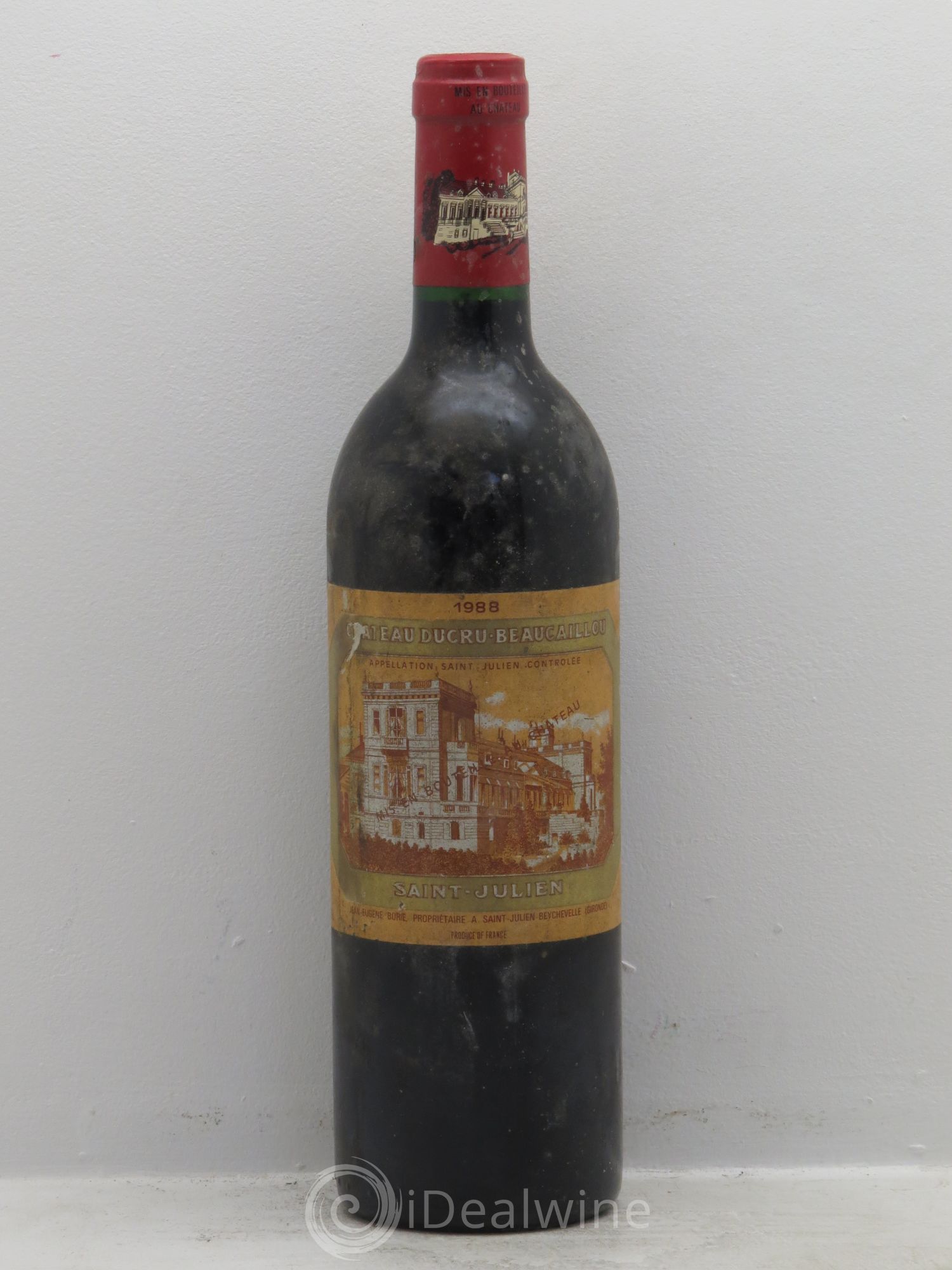 Château Ducru Beaucaillou 2ème Grand Cru Classé 1988 - Lot de 1 bouteille - 0