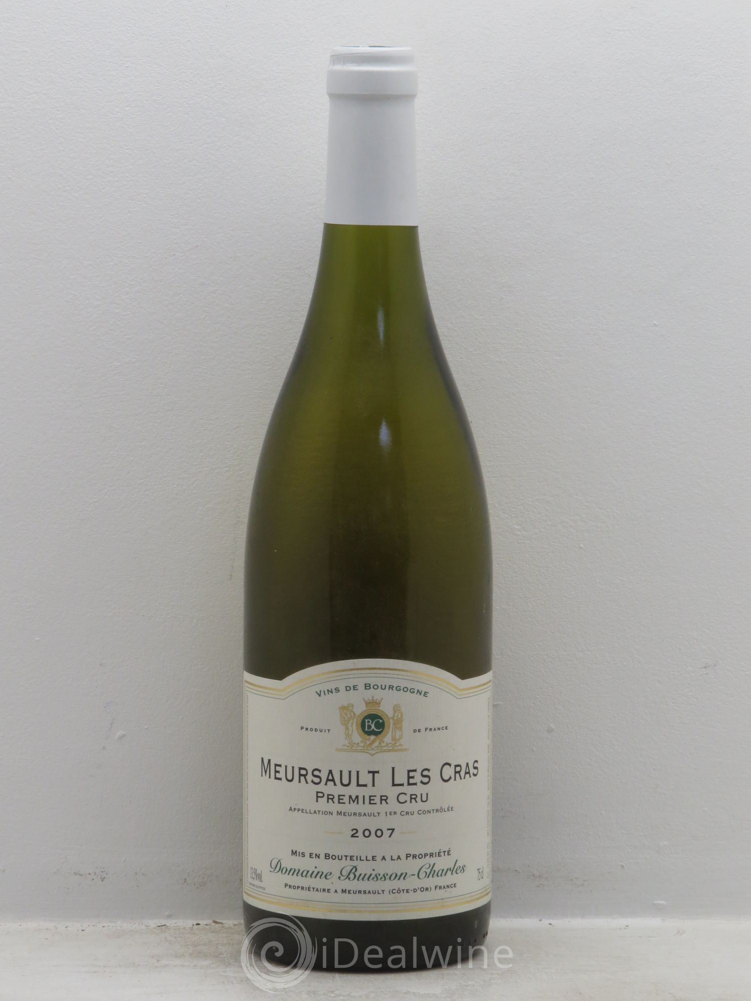 Meursault 1er Cru Buisson Charles 2007 - Lot de 1 bouteille - 0