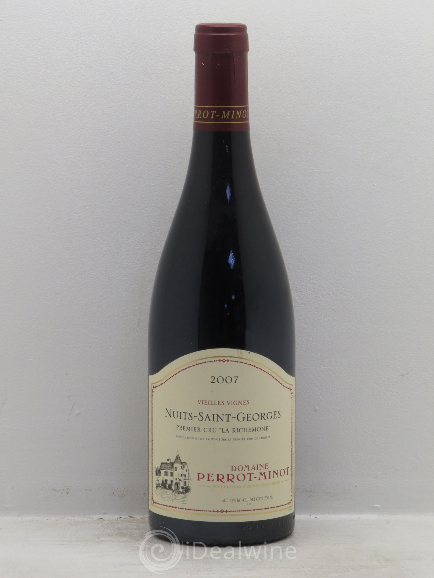 Nuits-Saint-Georges 1er Cru Perrot Minot Richemonne 2007 - Lot de 1 bouteille - 0