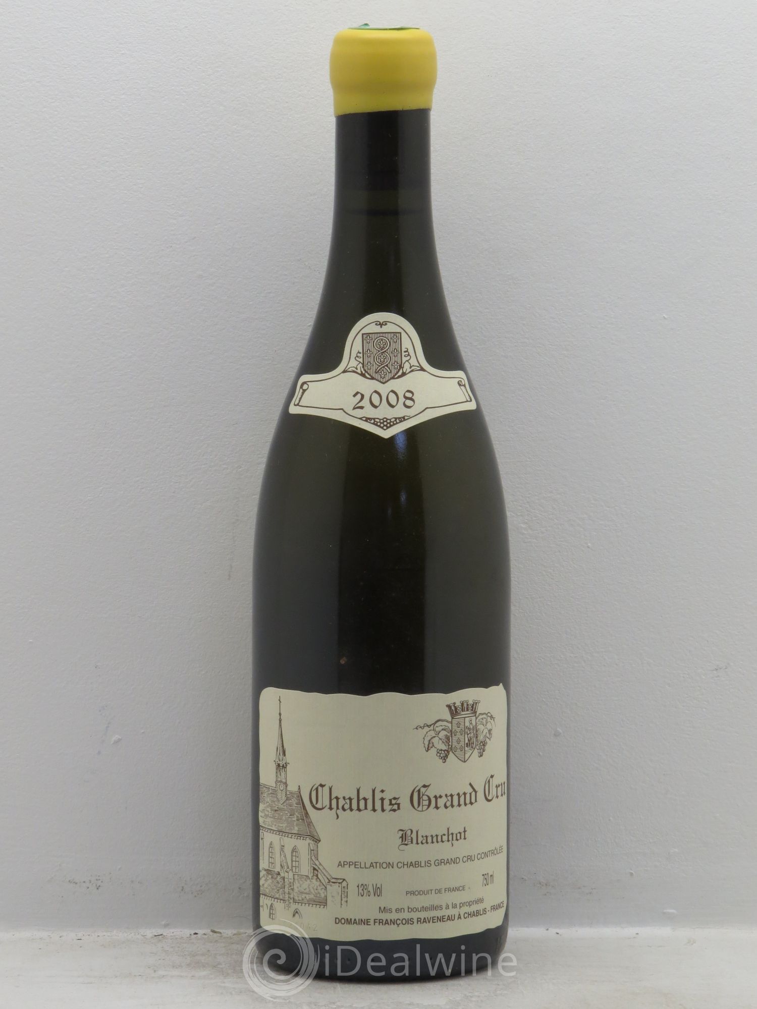 Chablis Grand Cru Blanchot Raveneau (Domaine) 2008 - Lot de 1 bouteille - 0
