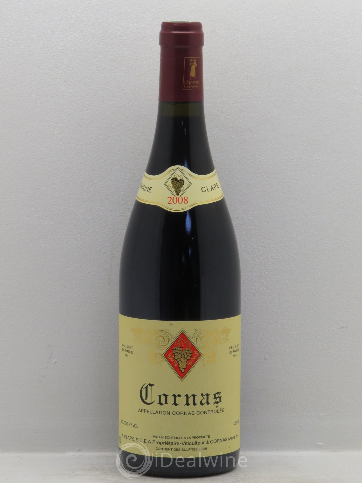 Cornas Auguste Clape 2008 - Lot de 1 bouteille - 0