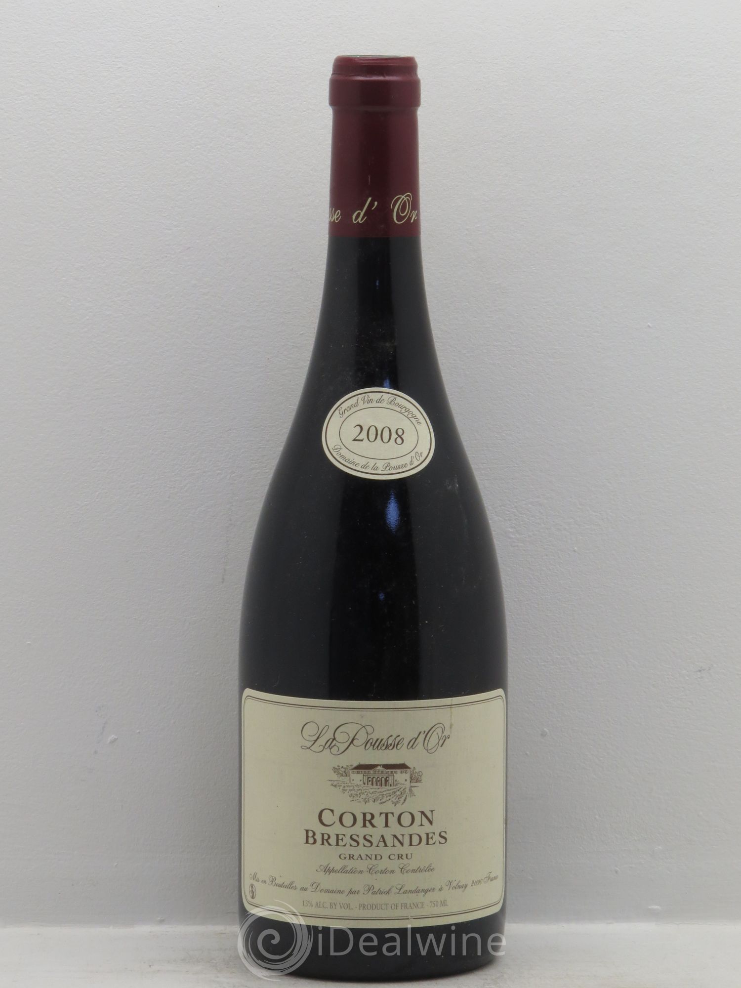 Corton Grand Cru Bressandes La Pousse d'Or (Domaine de) 2008 - Lot de 6 bouteilles - 0