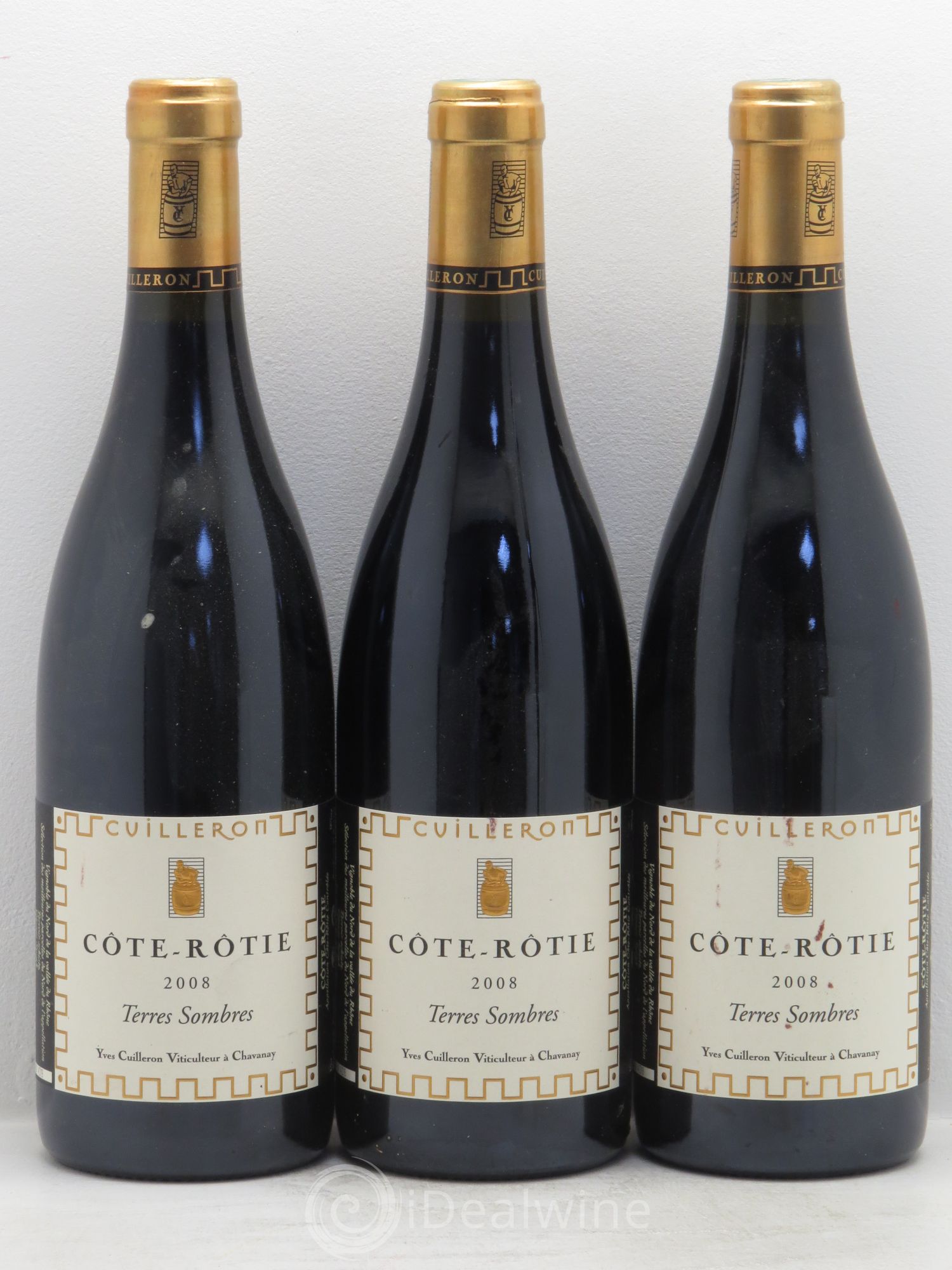 Côte-Rôtie Terres Sombres Yves Cuilleron (Domaine) 2008 - Lot de 3 bouteilles - 0