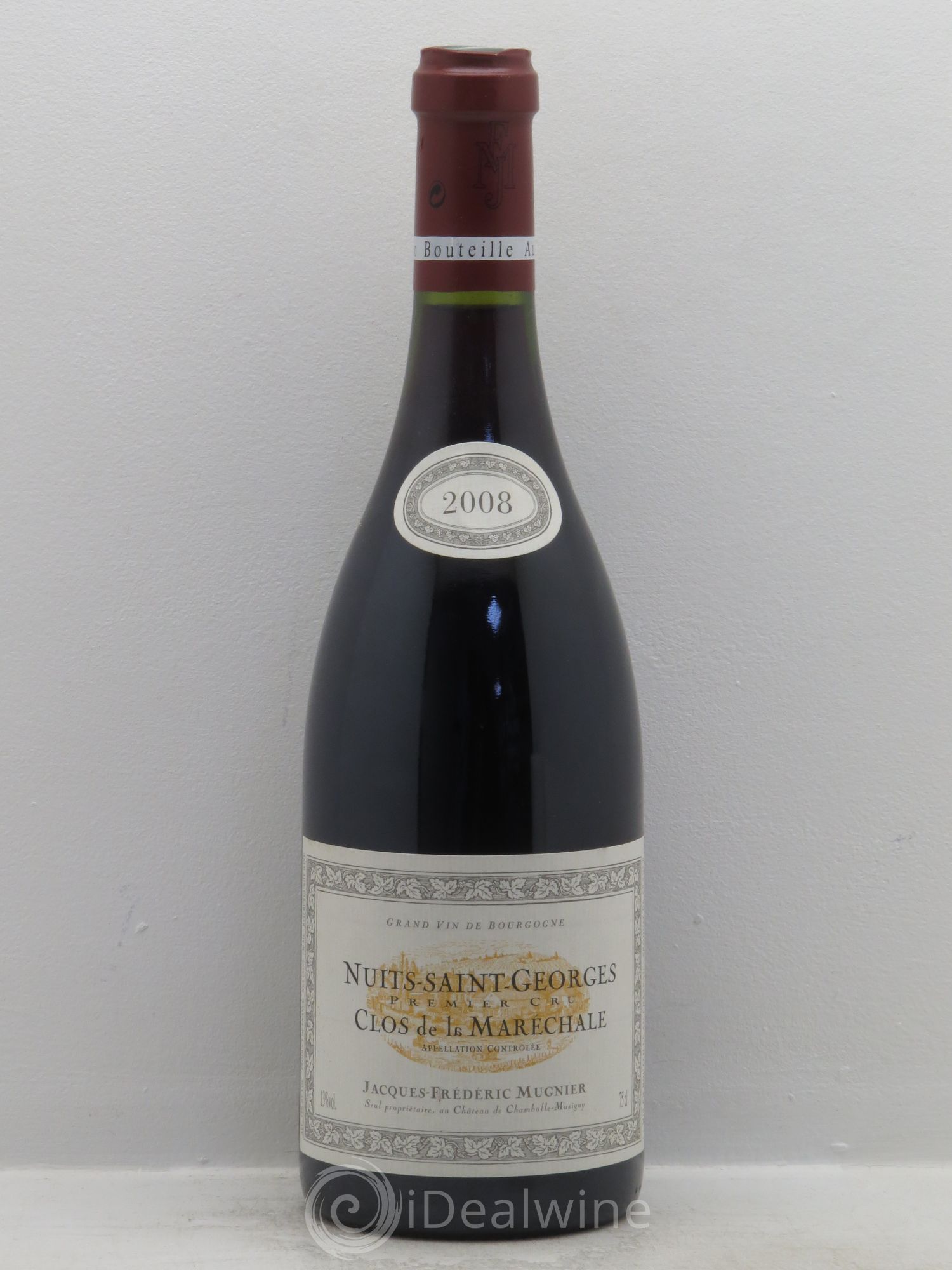 Nuits-Saint-Georges 1er Cru Clos de La Maréchale Jacques-Frédéric Mugnier 2008 - Lot de 1 bouteille - 0