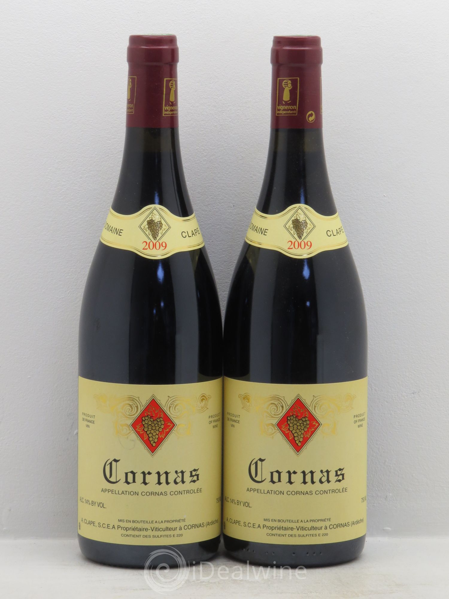 Cornas Auguste Clape 2009 - Lot de 2 bouteilles - 0