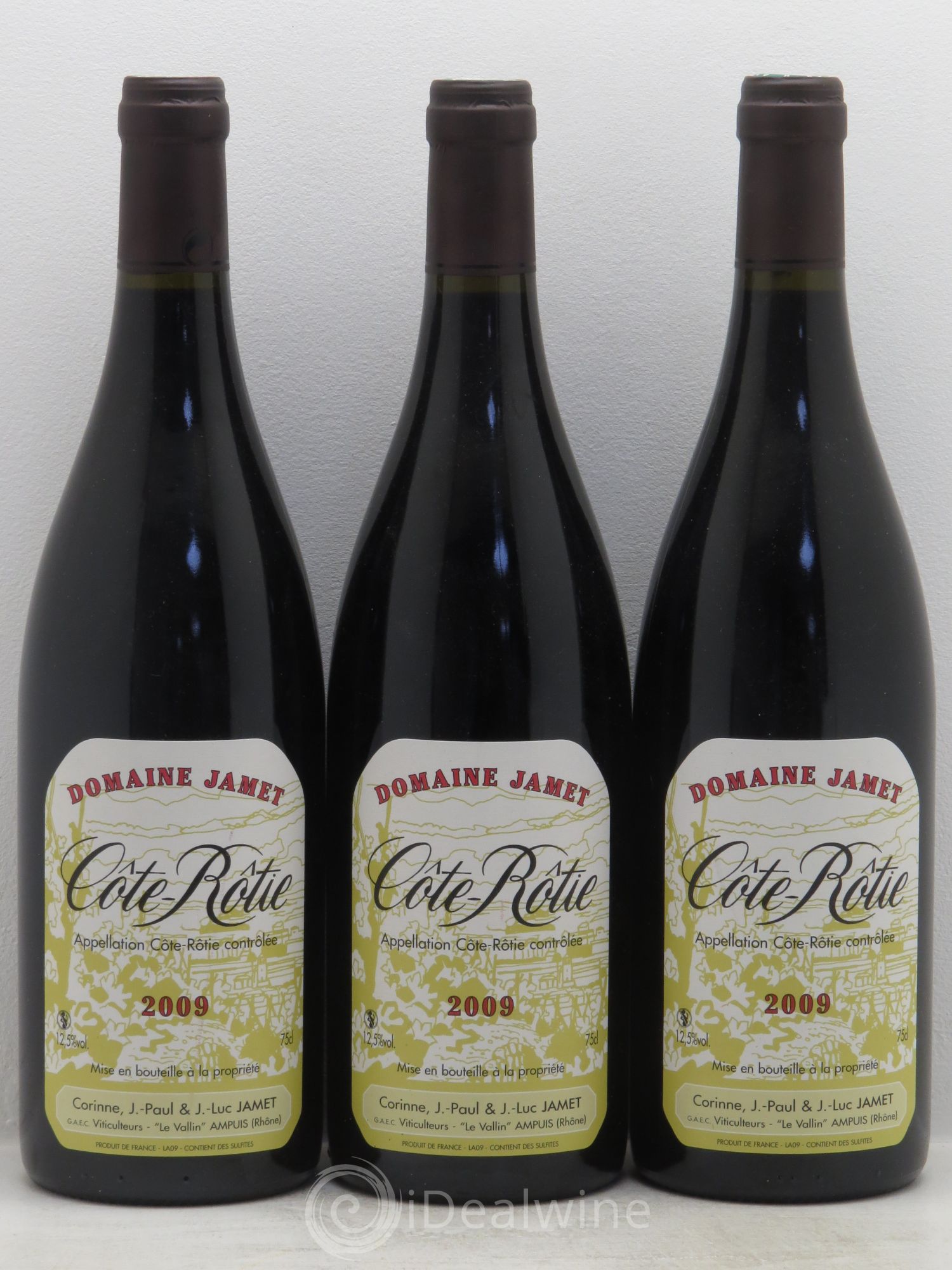 Côte-Rôtie Jamet (Domaine) 2009 - Lot de 3 bouteilles - 0
