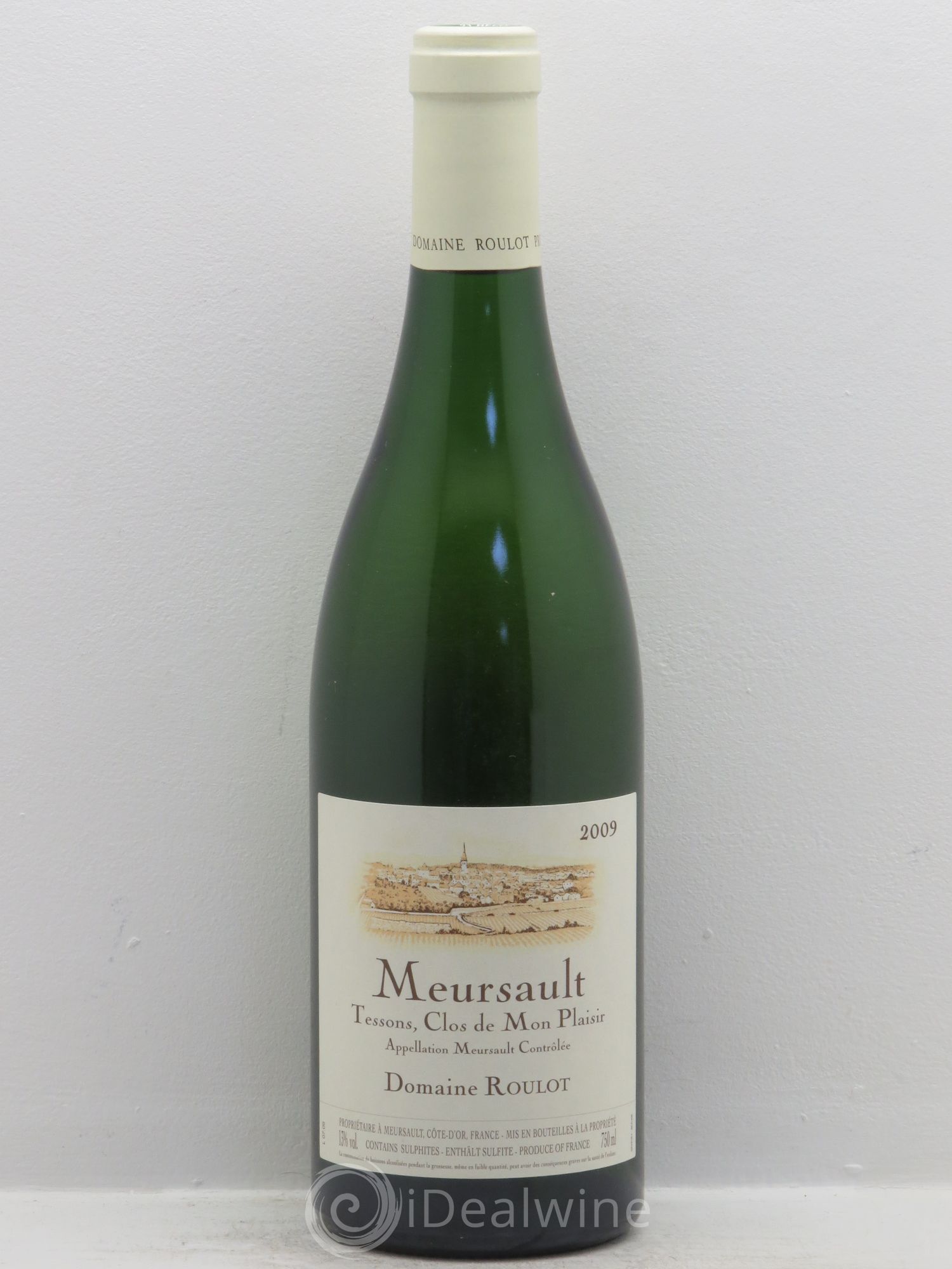 Meursault Les Tessons Clos de Mon plaisir Roulot (Domaine) 2009 - Lot de 1 bouteille - 0