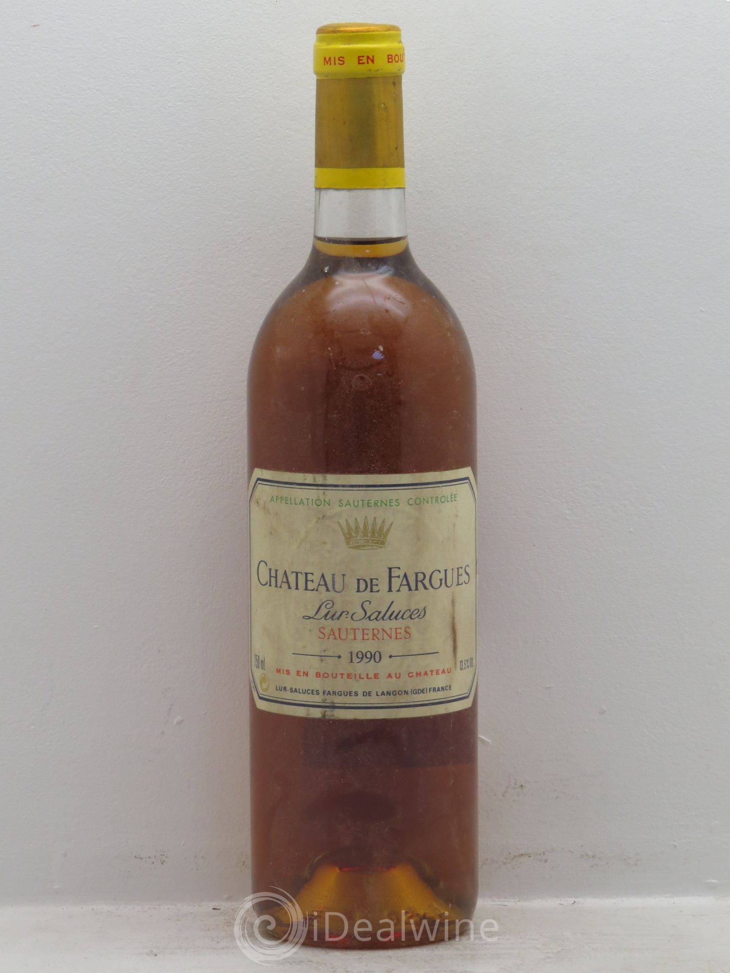 Château de Fargues 1990 - Posten von 1 Flasche - 0