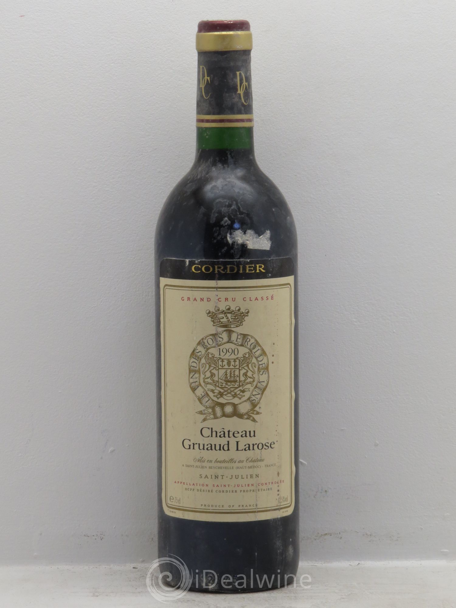 Château Gruaud Larose 2ème Grand Cru Classé 1990 - Lot de 1 bouteille - 0