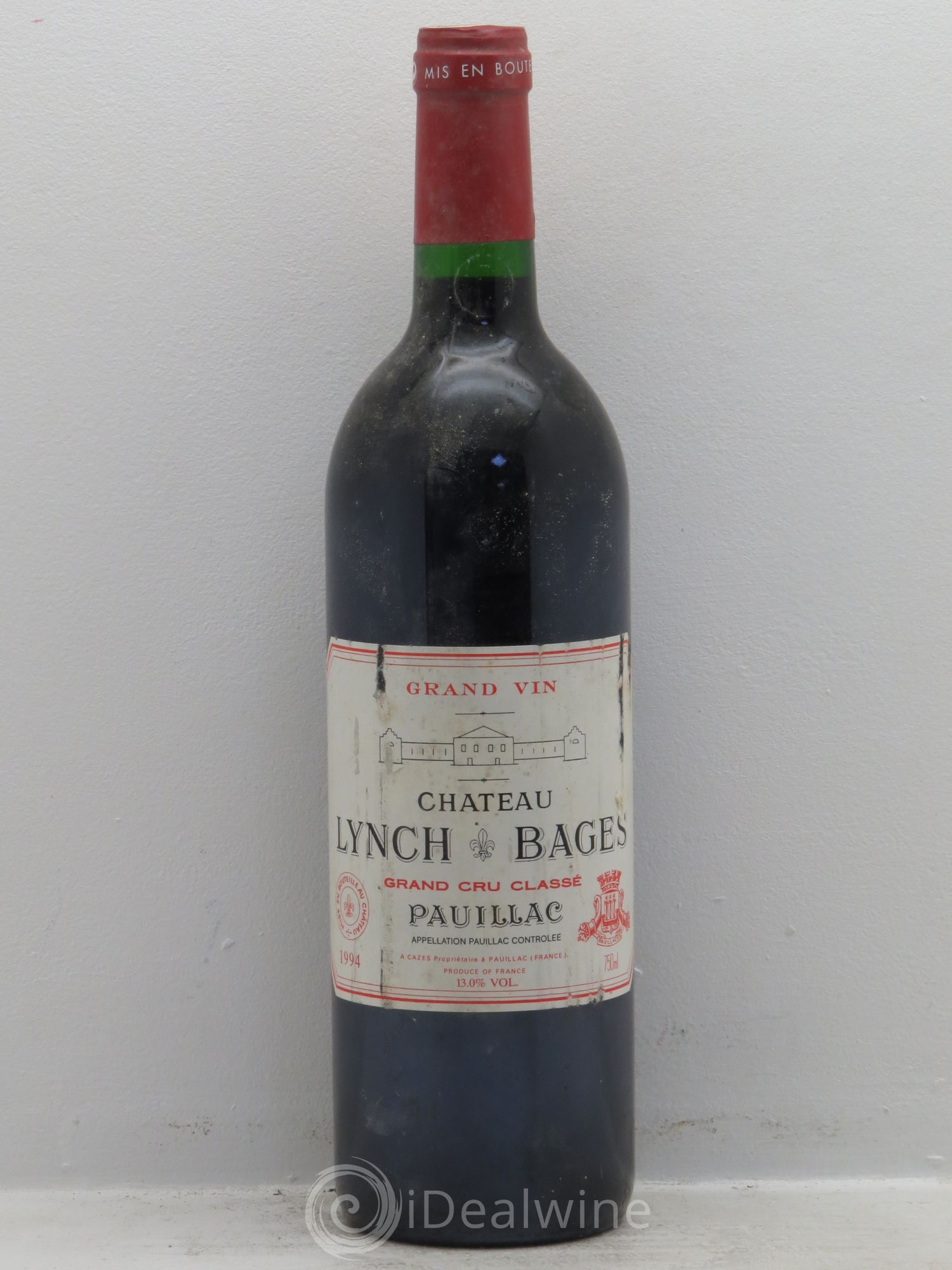 Château Lynch Bages 5ème Grand Cru Classé 1994 - Lot de 1 bouteille - 0